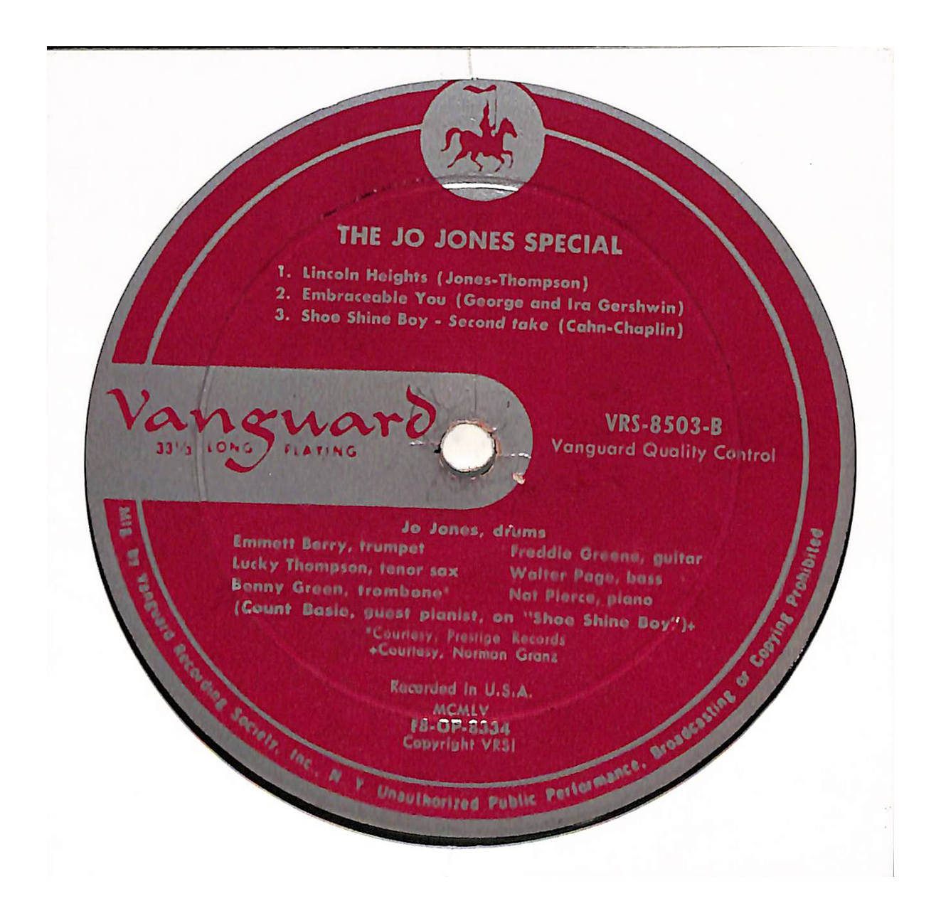 The Jo Jones Special