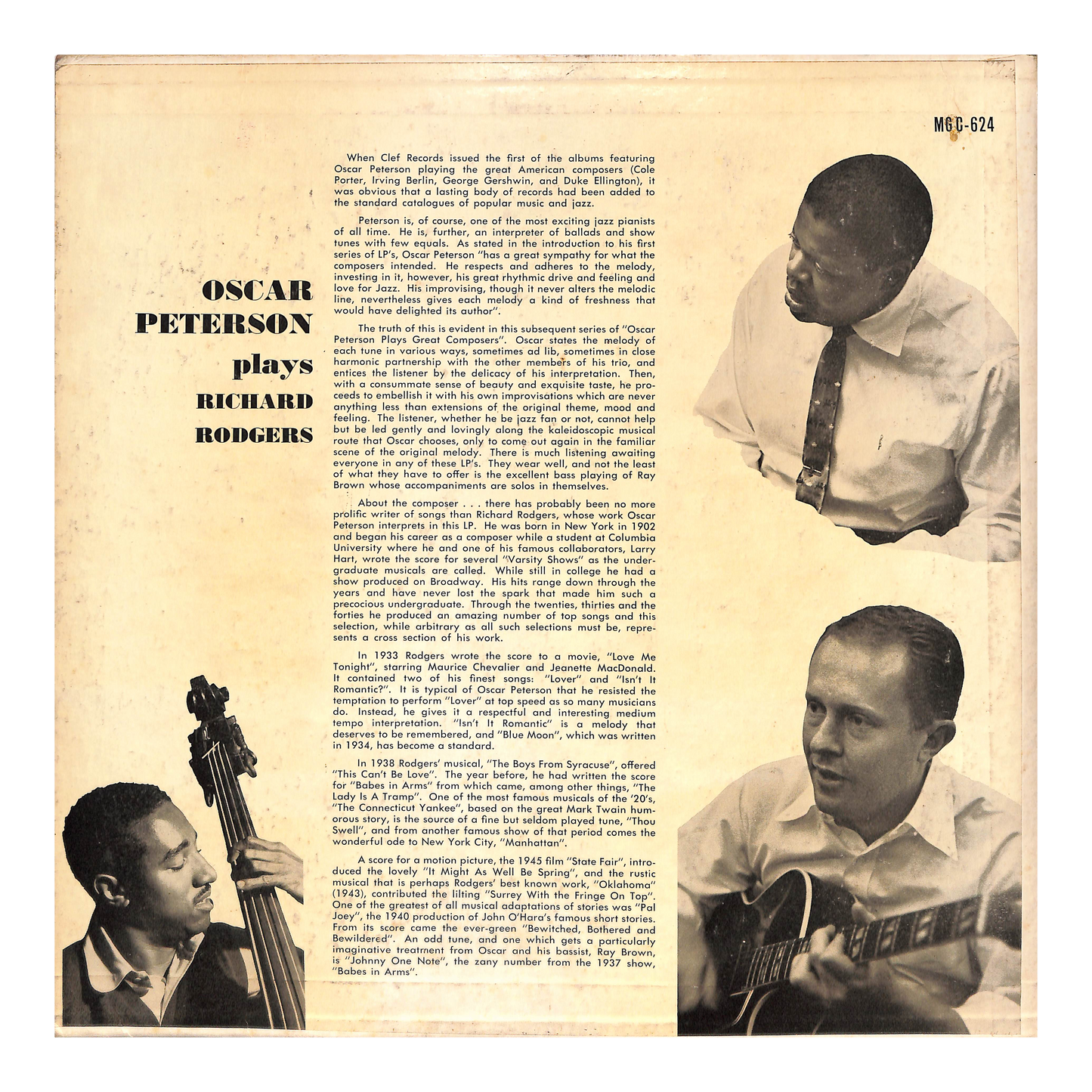 Oscar Peterson Plays Richard Rodgers
