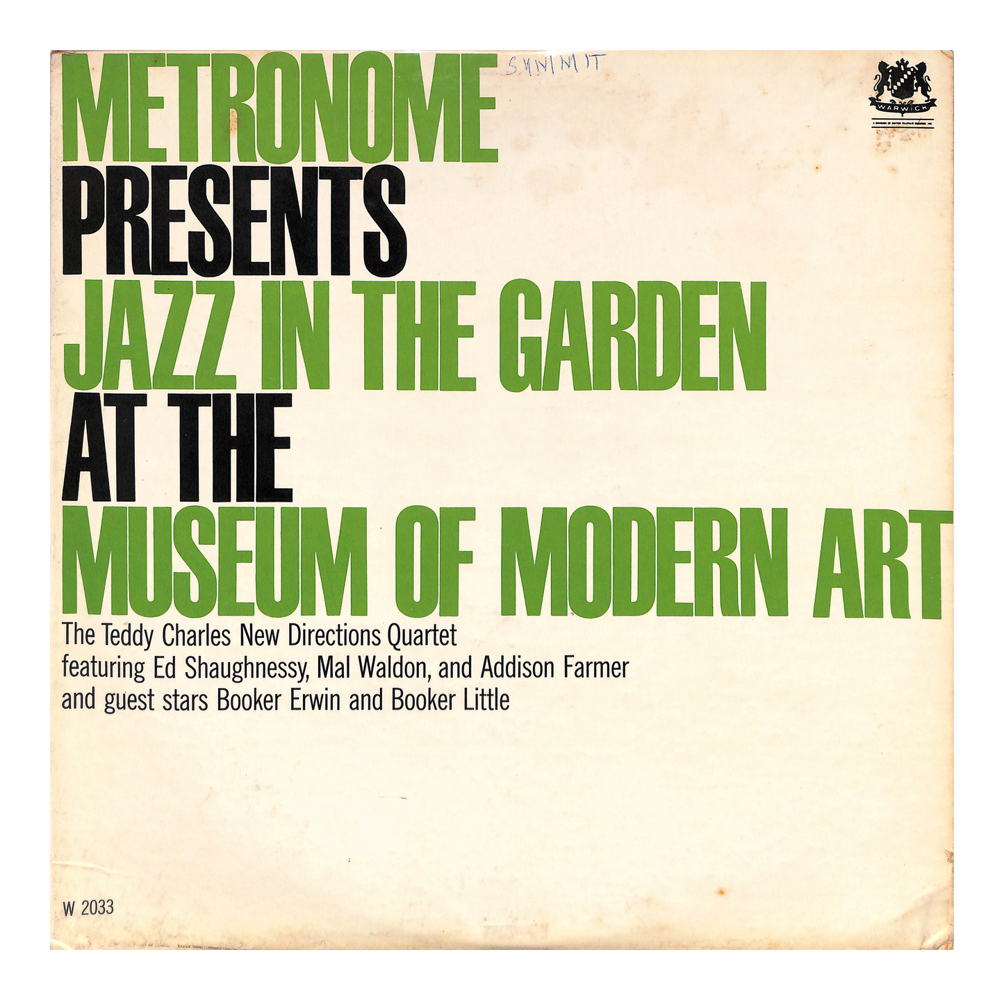 Metronome Presents Jazz In The Garden At The Museum Of Modern Art