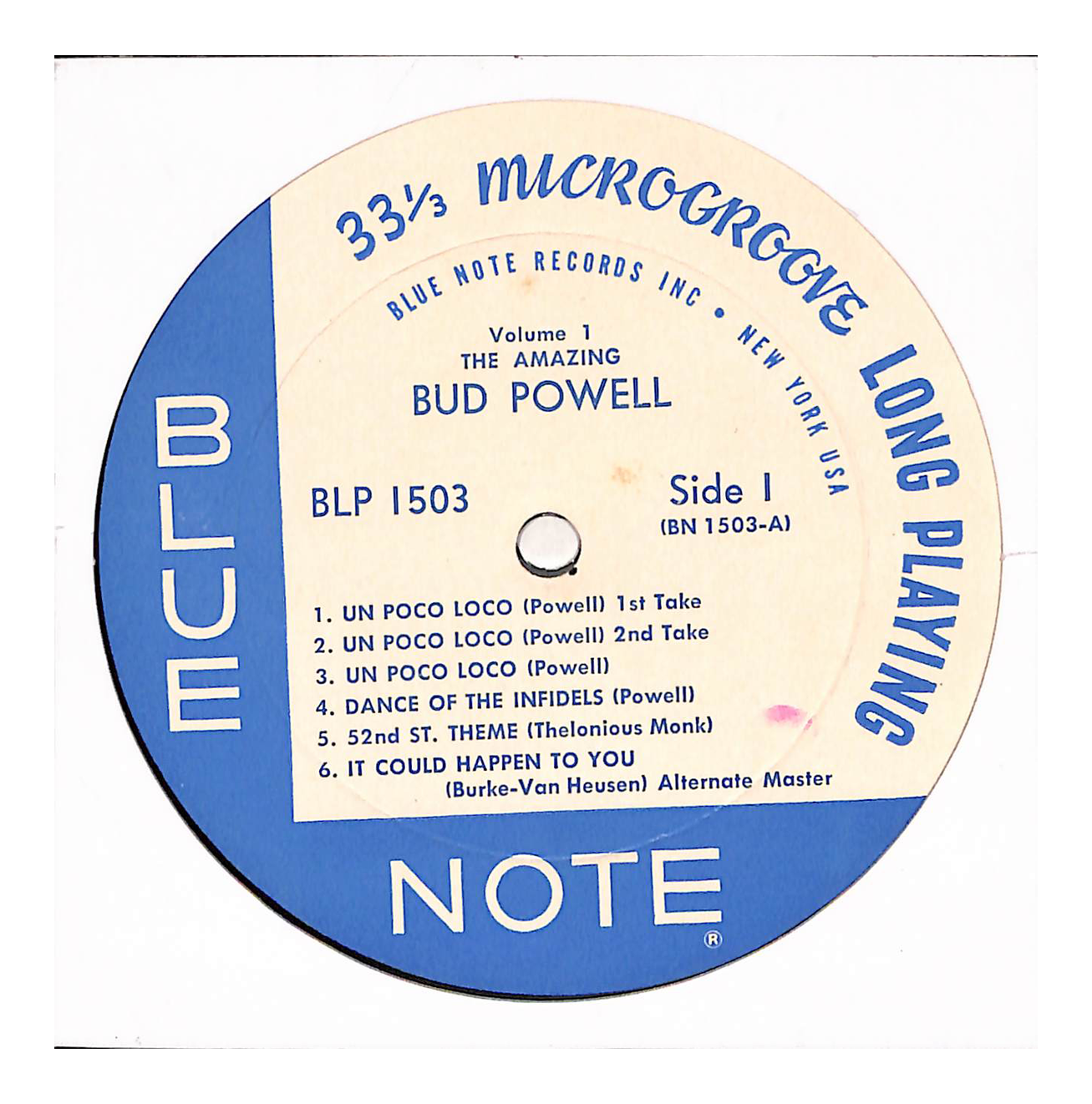 The Amazing Bud Powell, Volume 1