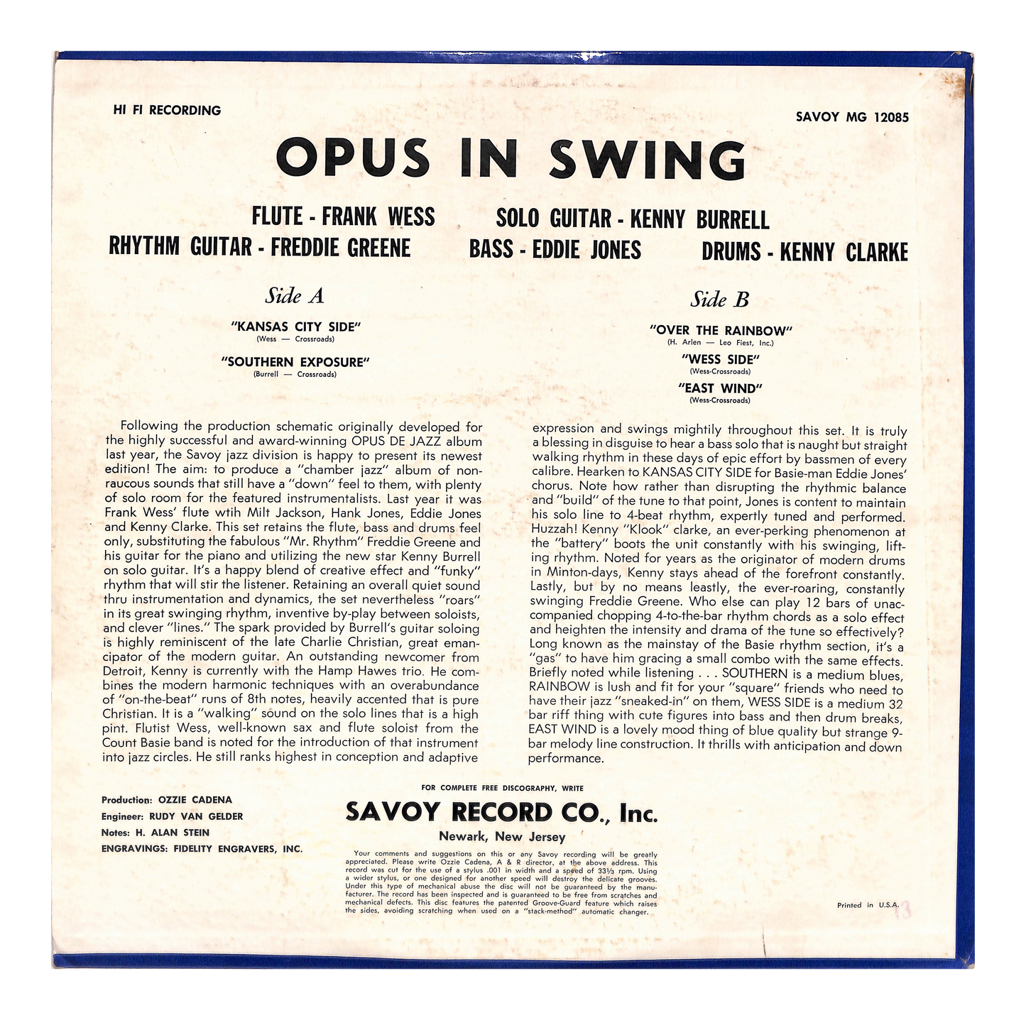 Opus In Swing