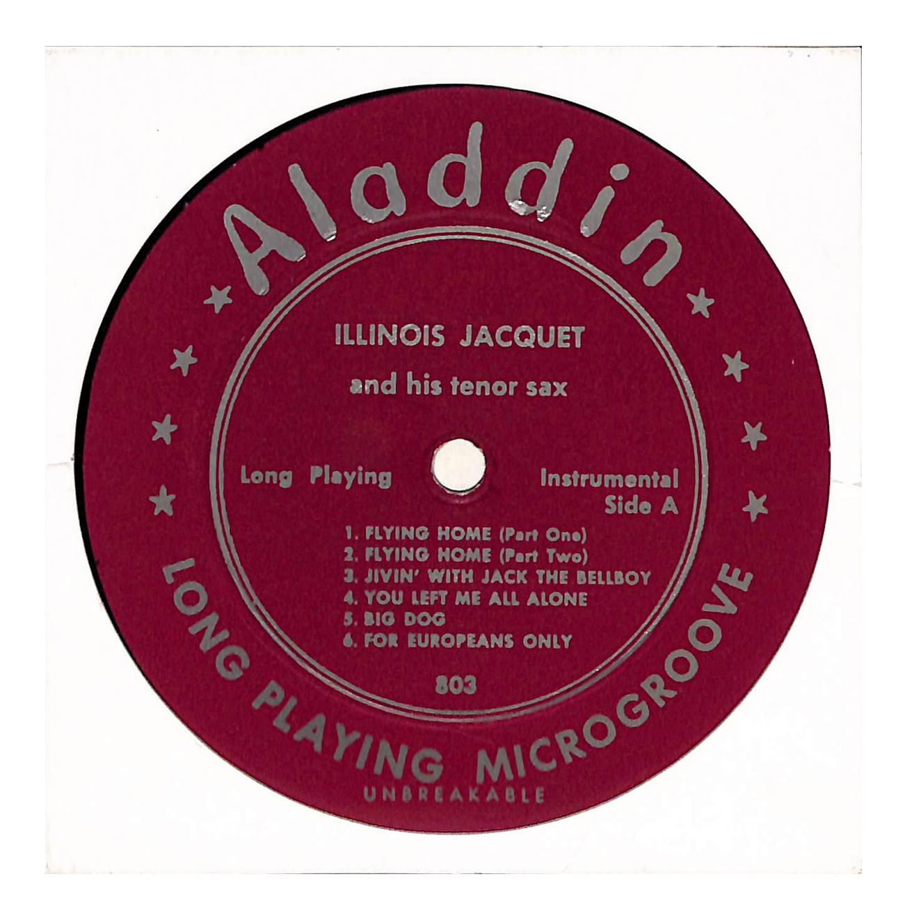 Illinois Jacquet And His Tenor Sax