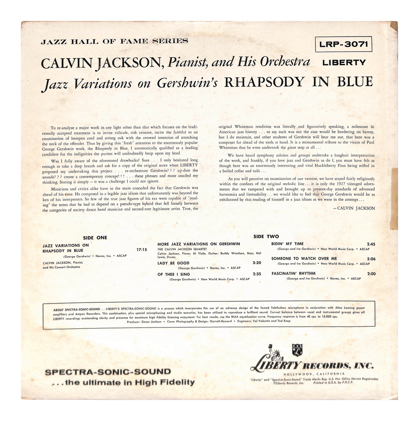 Jazz Variations On Gershwin's Rhapsody In Blue