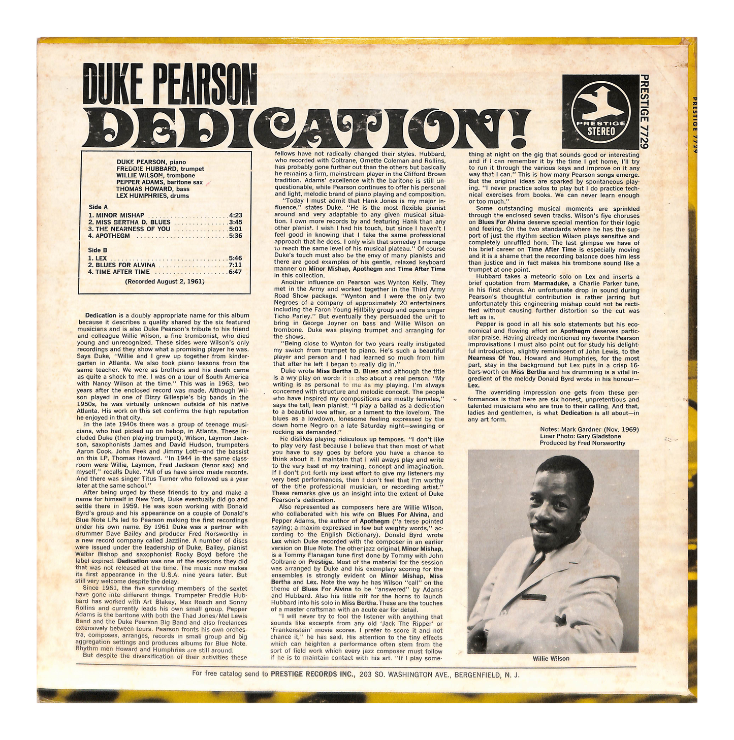 Dedication!