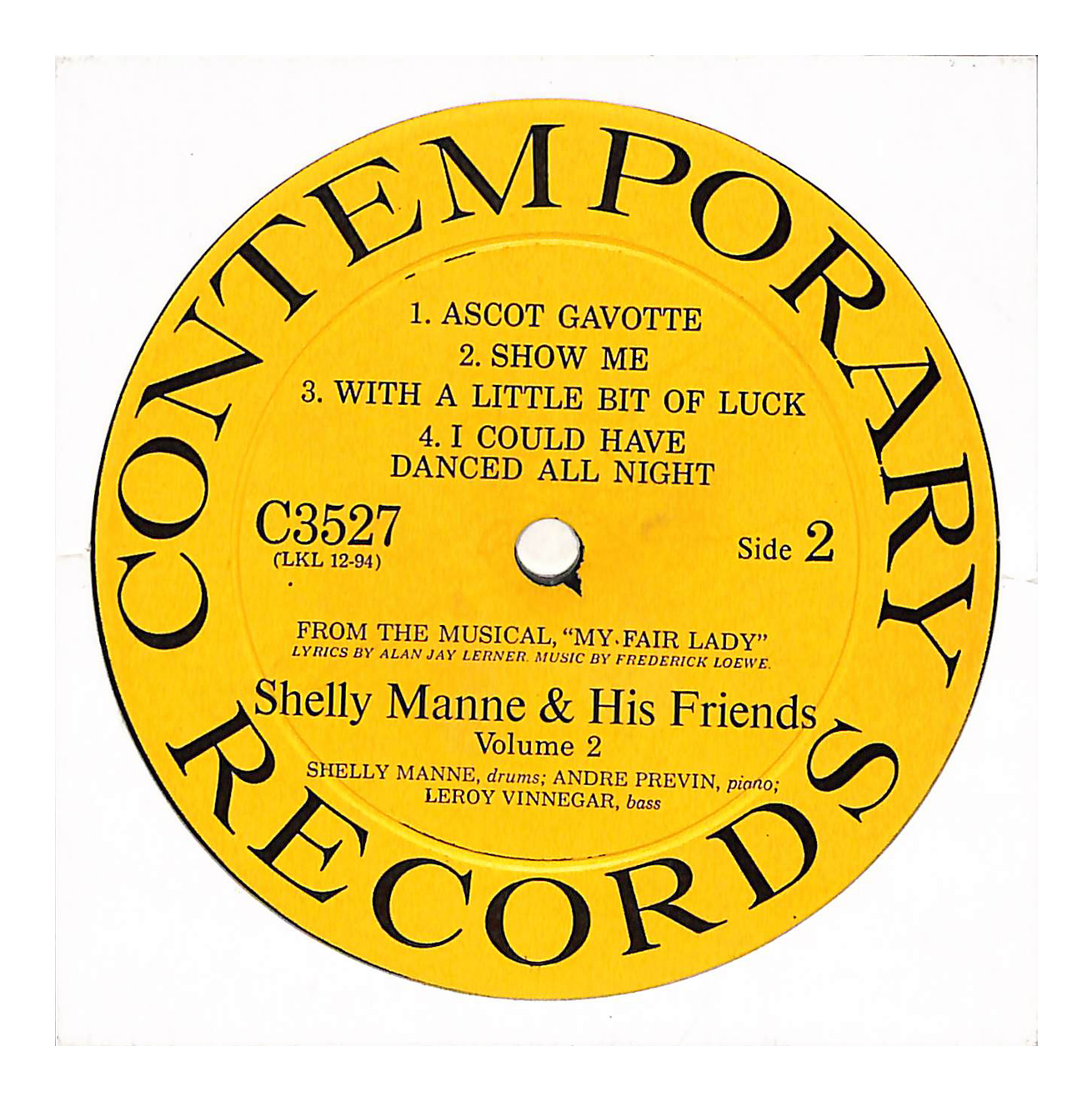 Modern Jazz Performances Of Songs From My Fair Lady