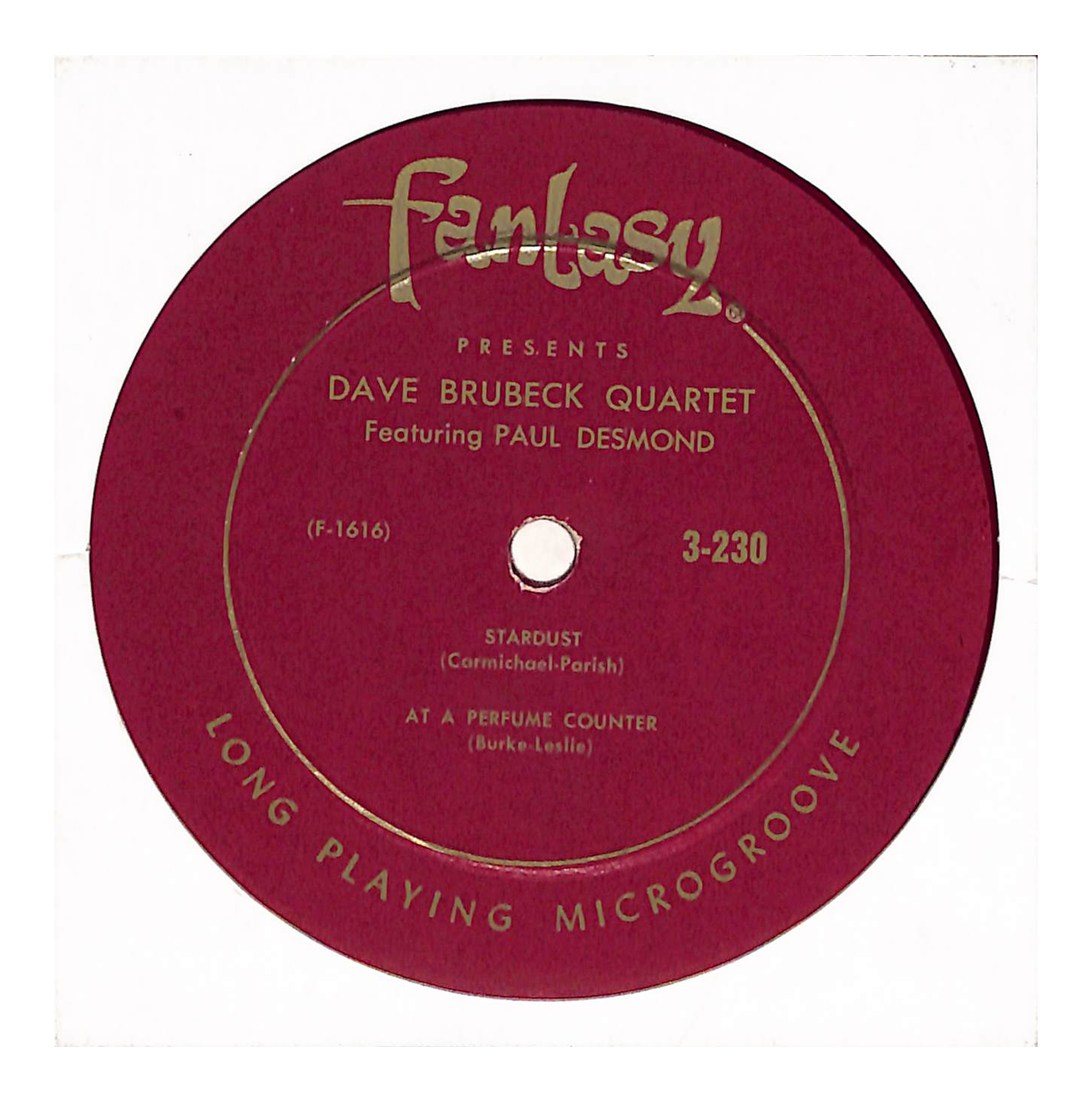 Dave Brubeck Quartet Featuring Paul Desmond