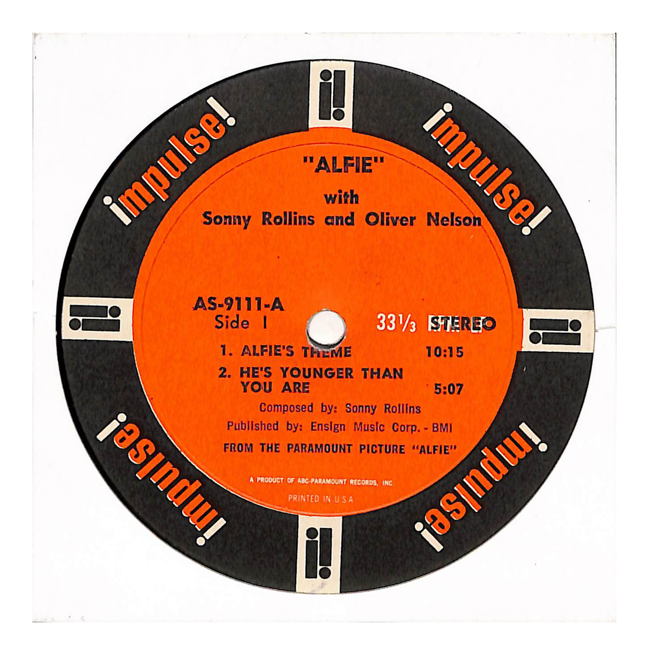 Original Music From The Score "Alfie"