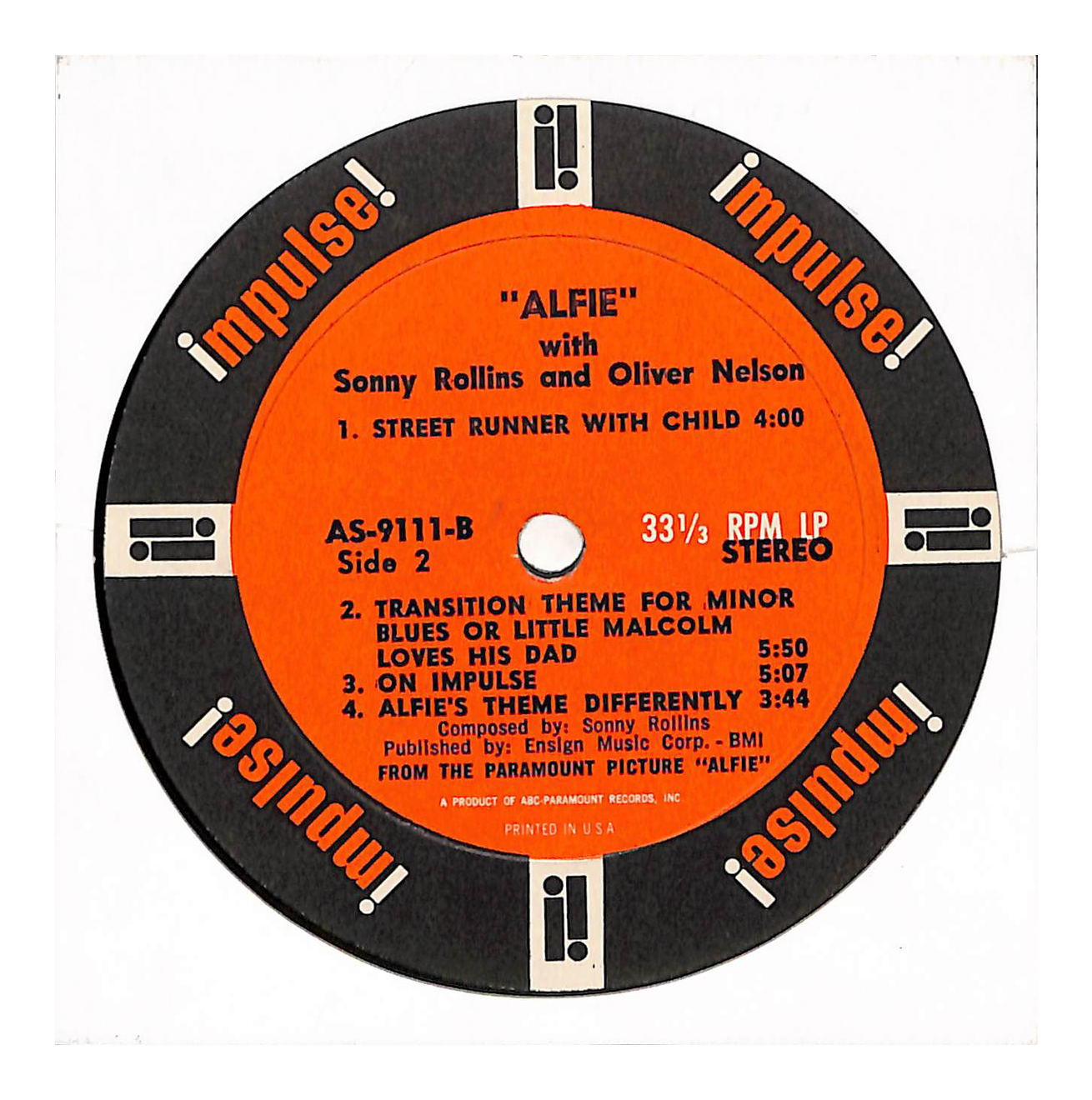Original Music From The Score "Alfie"