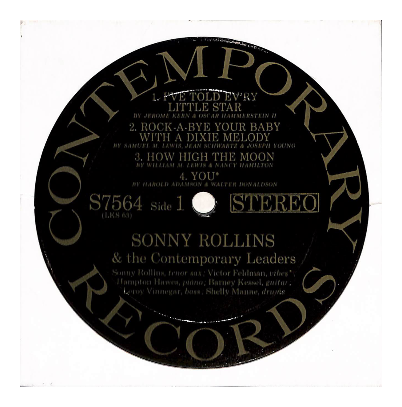 Sonny Rollins And The Contemporary Leaders