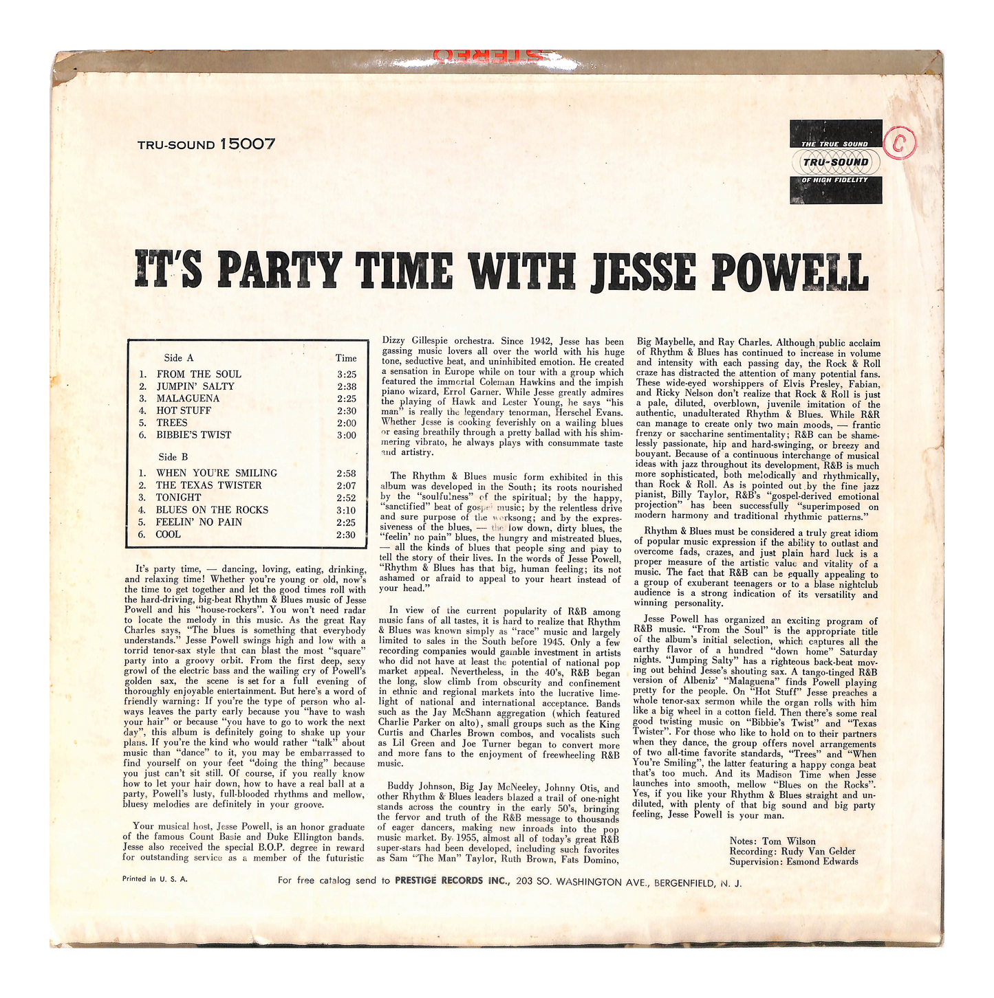 It's Party Time With Jesse Powell