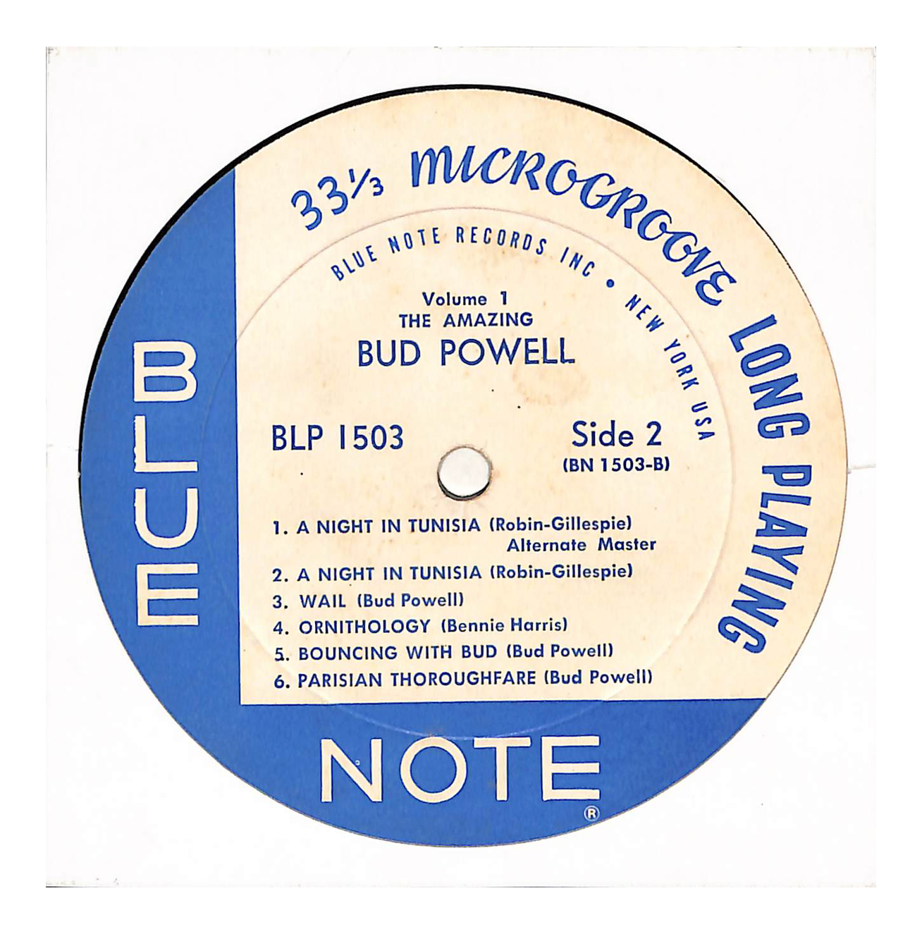 The Amazing Bud Powell, Volume 1