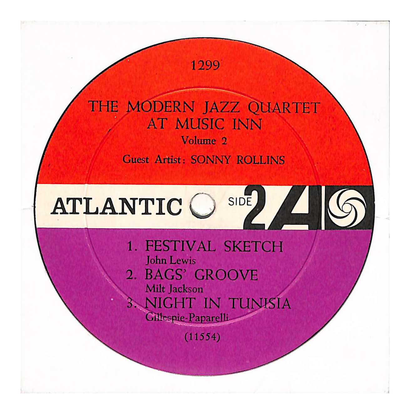 The Modern Jazz Quartet At Music Inn / Volume 2
