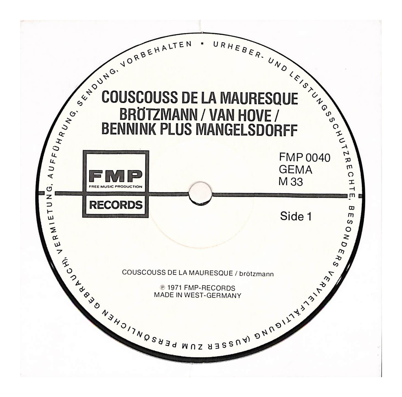 Couscouss De La Mauresque