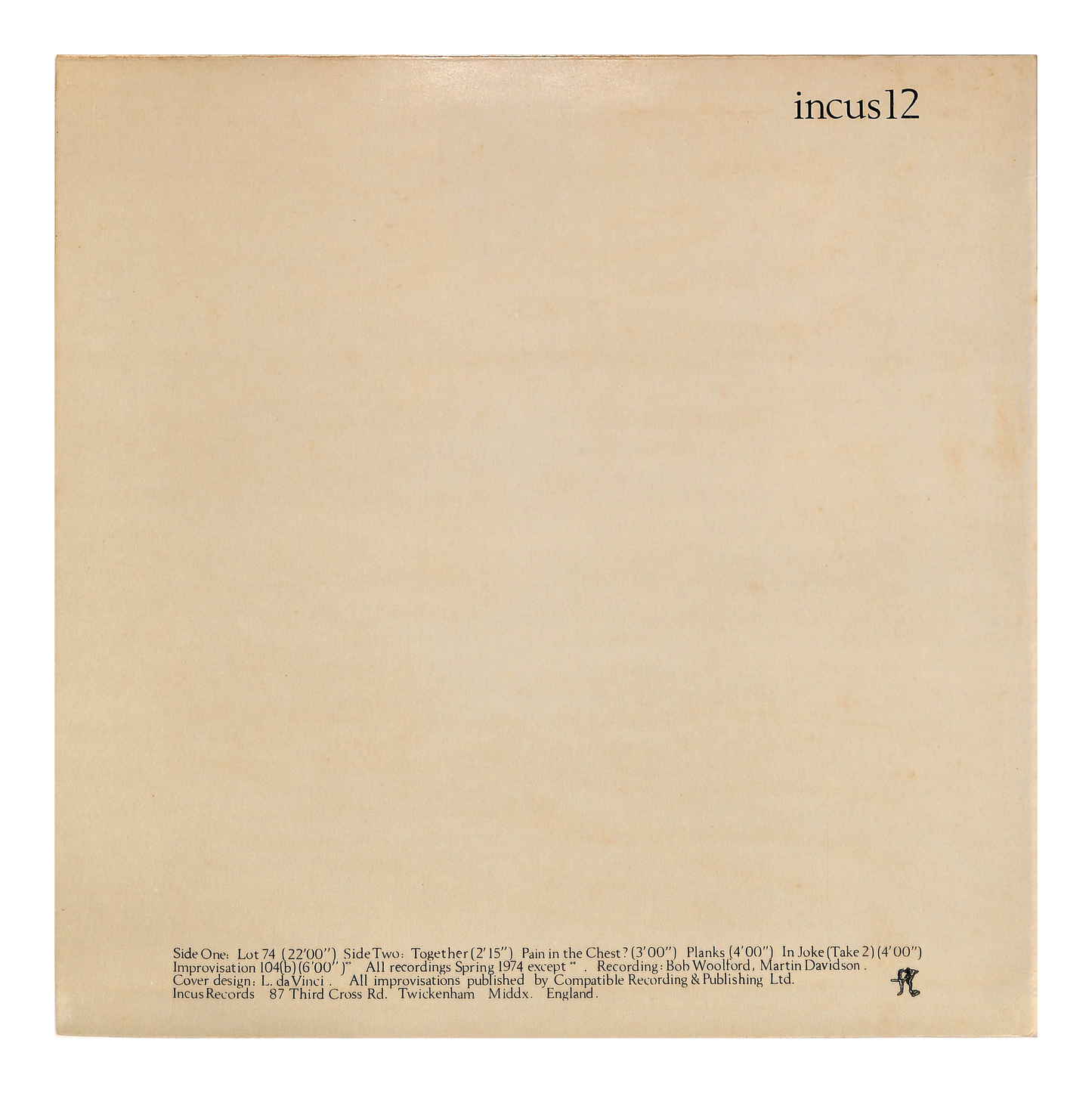 Lot 74 - Solo Improvisations