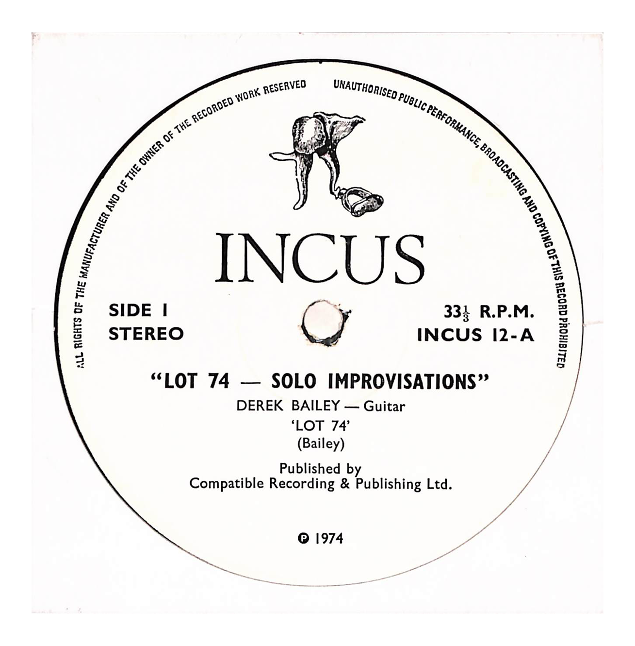 Lot 74 - Solo Improvisations
