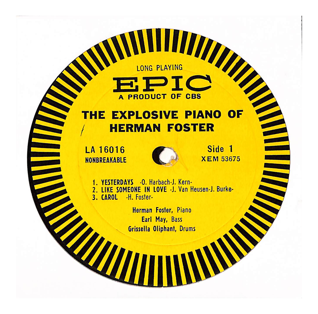 The Explosive Piano Of Herman Foster