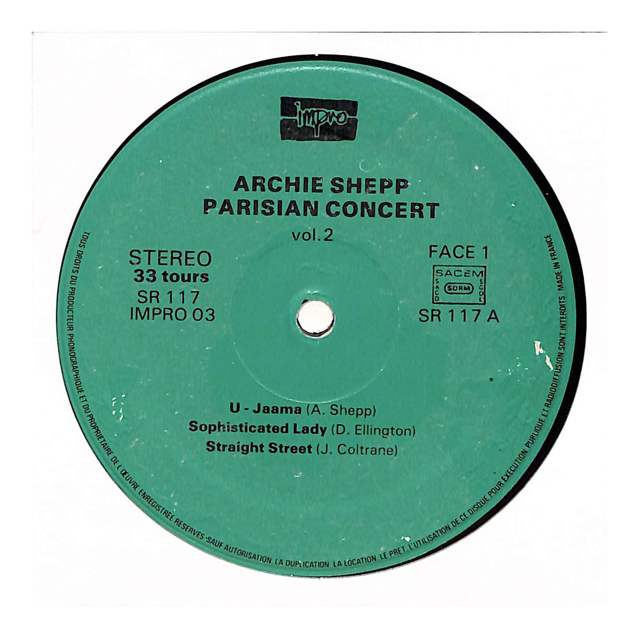 Parisian Concert, Volume 2