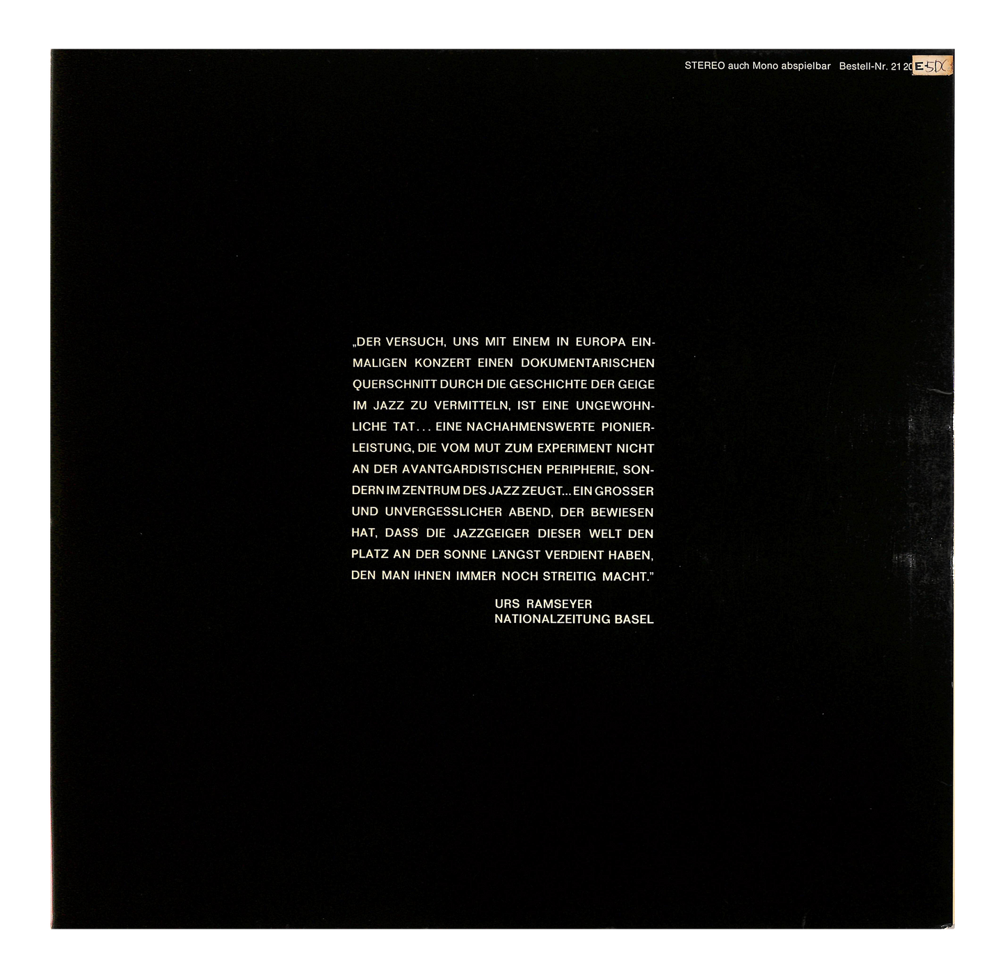Violin Summit - Recorded In Concert