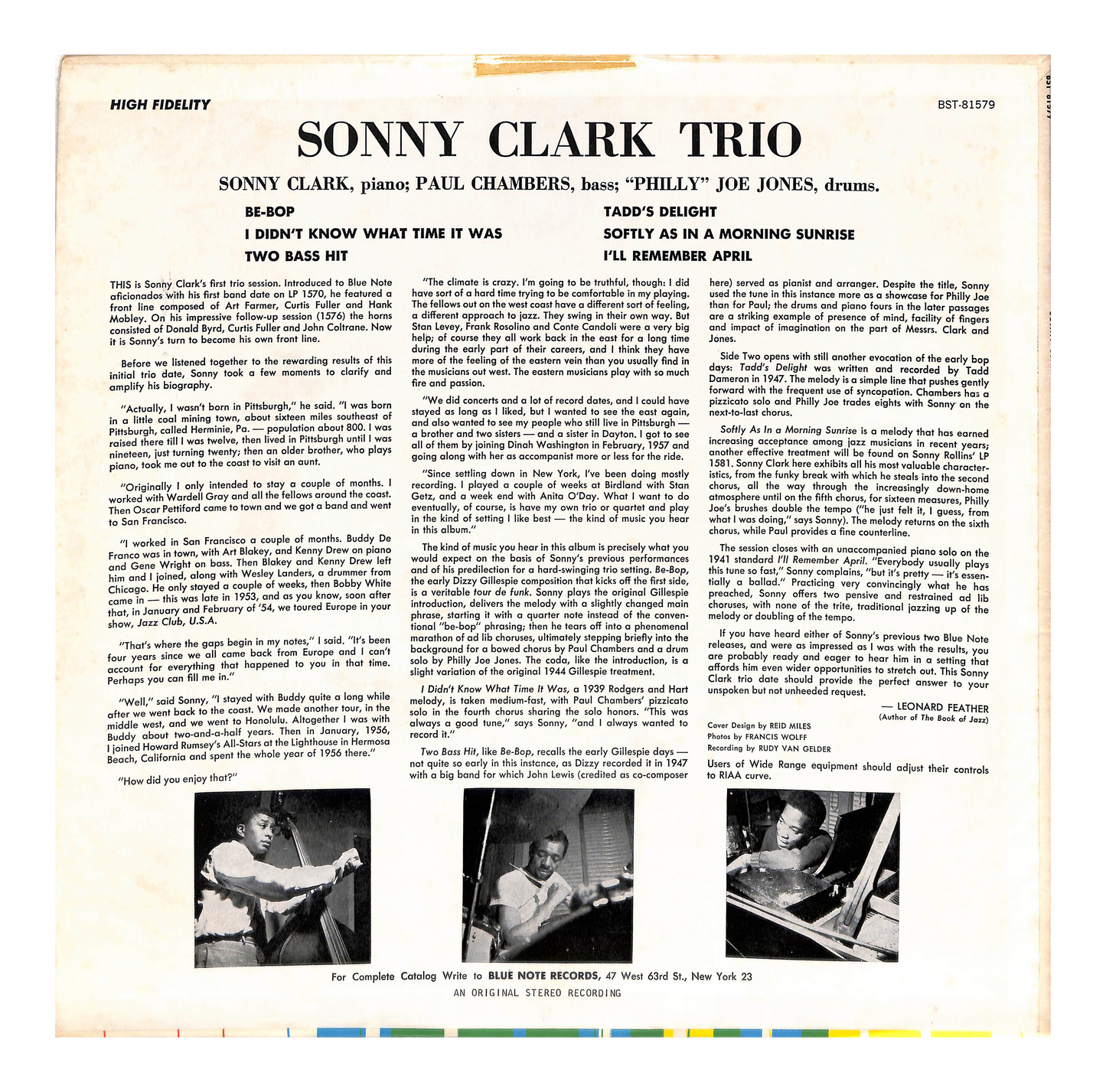 Sonny Clark Trio