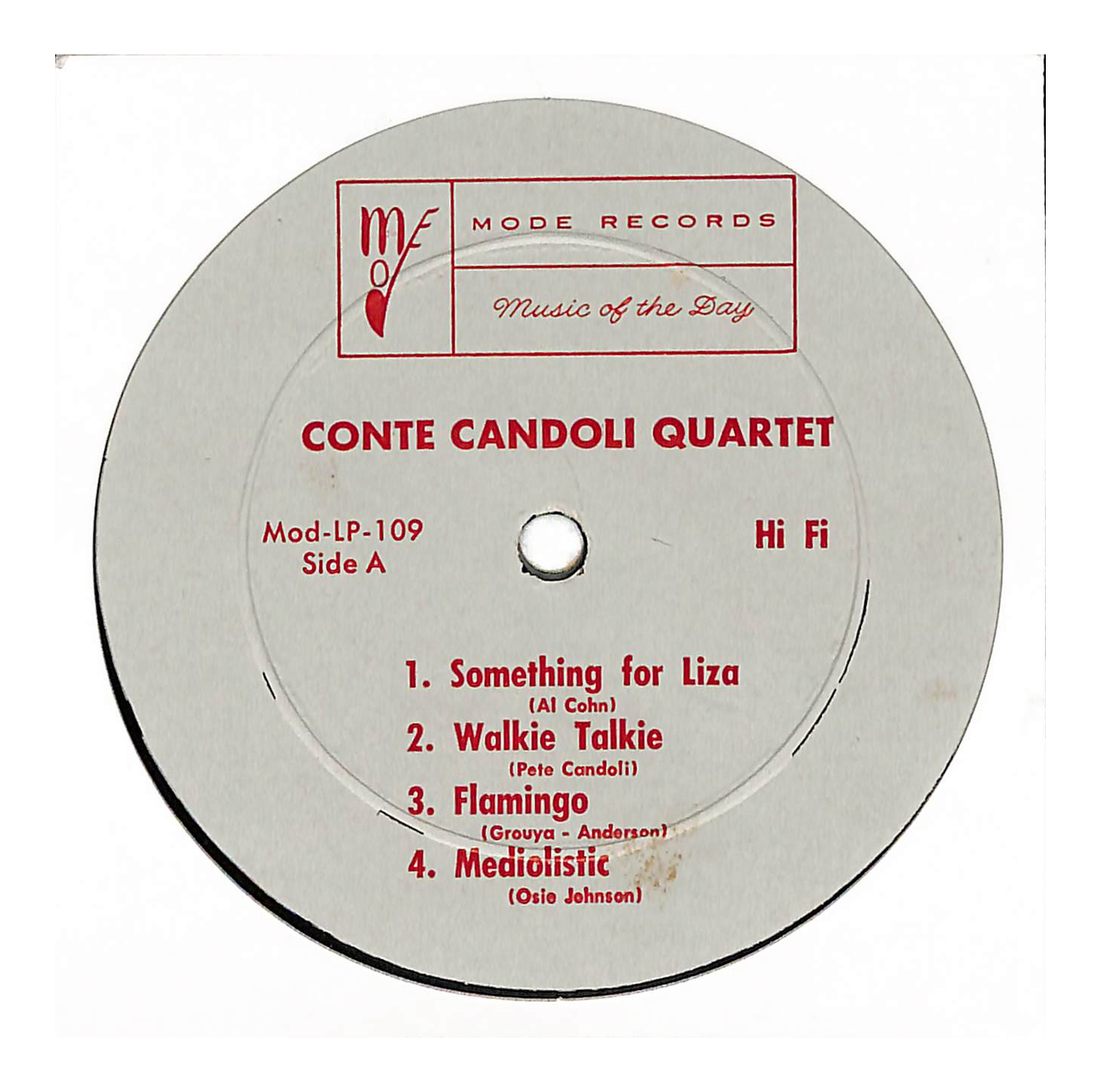 Conte Candoli Quartet