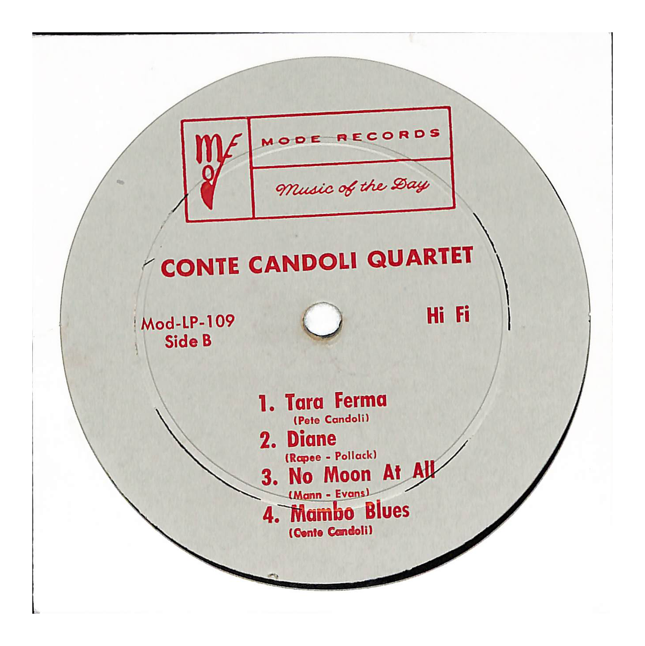 Conte Candoli Quartet