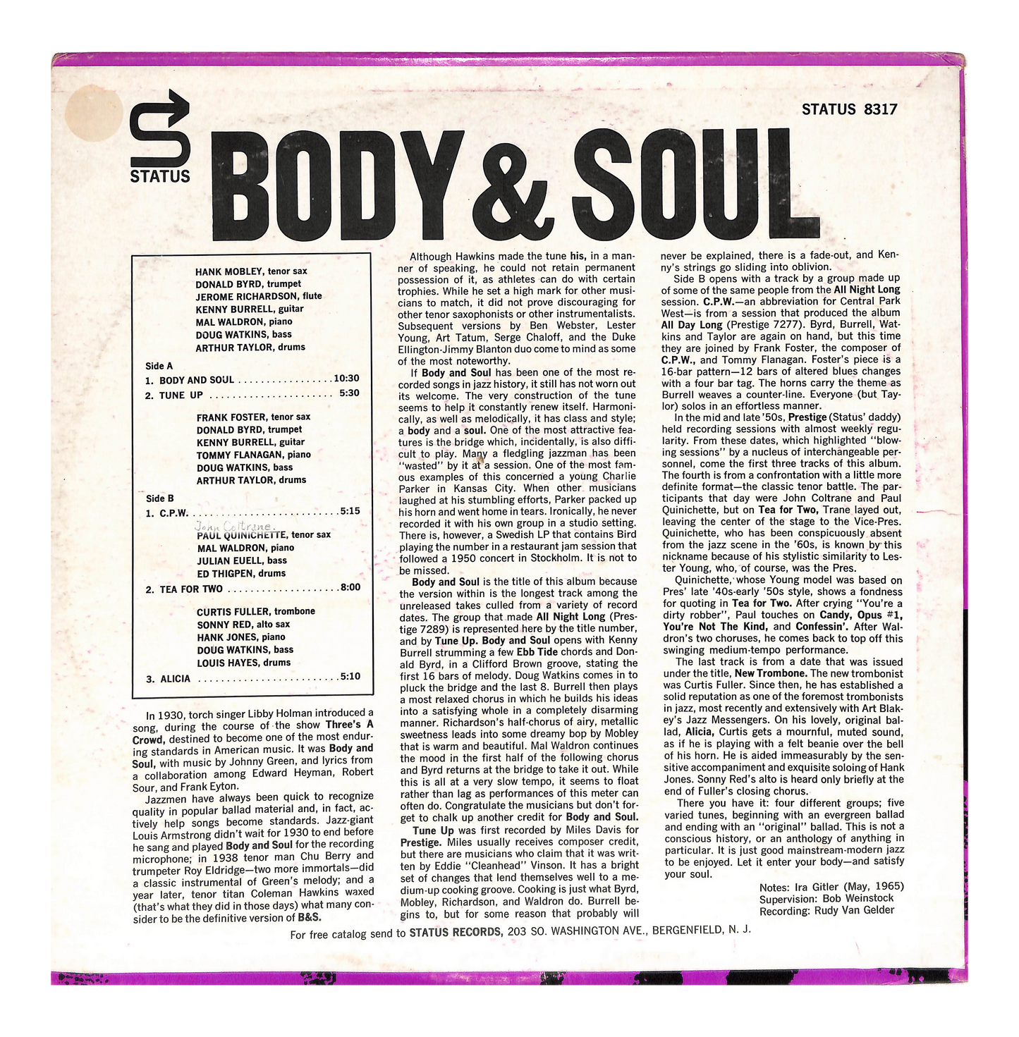 Body & Soul
