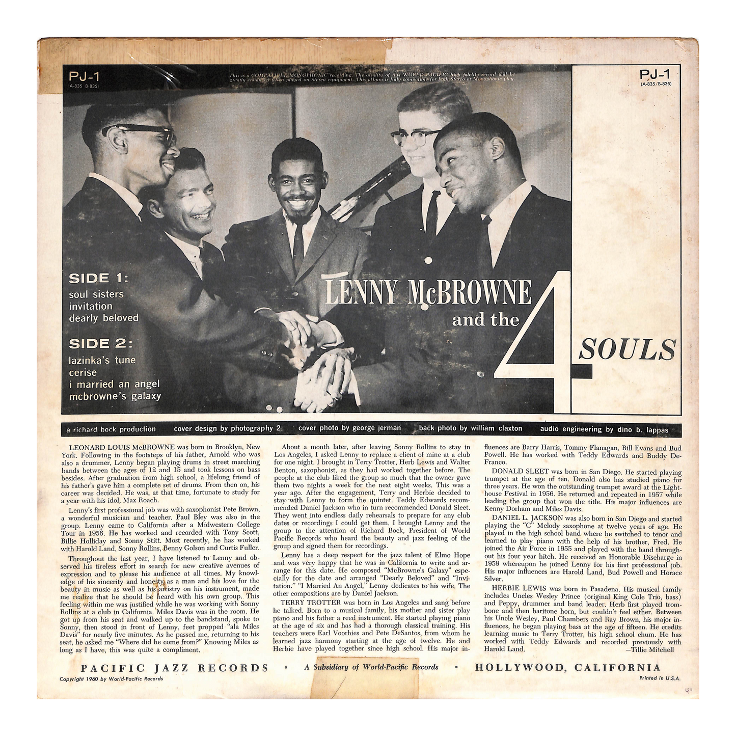 Lenny McBrowne And The 4 Souls