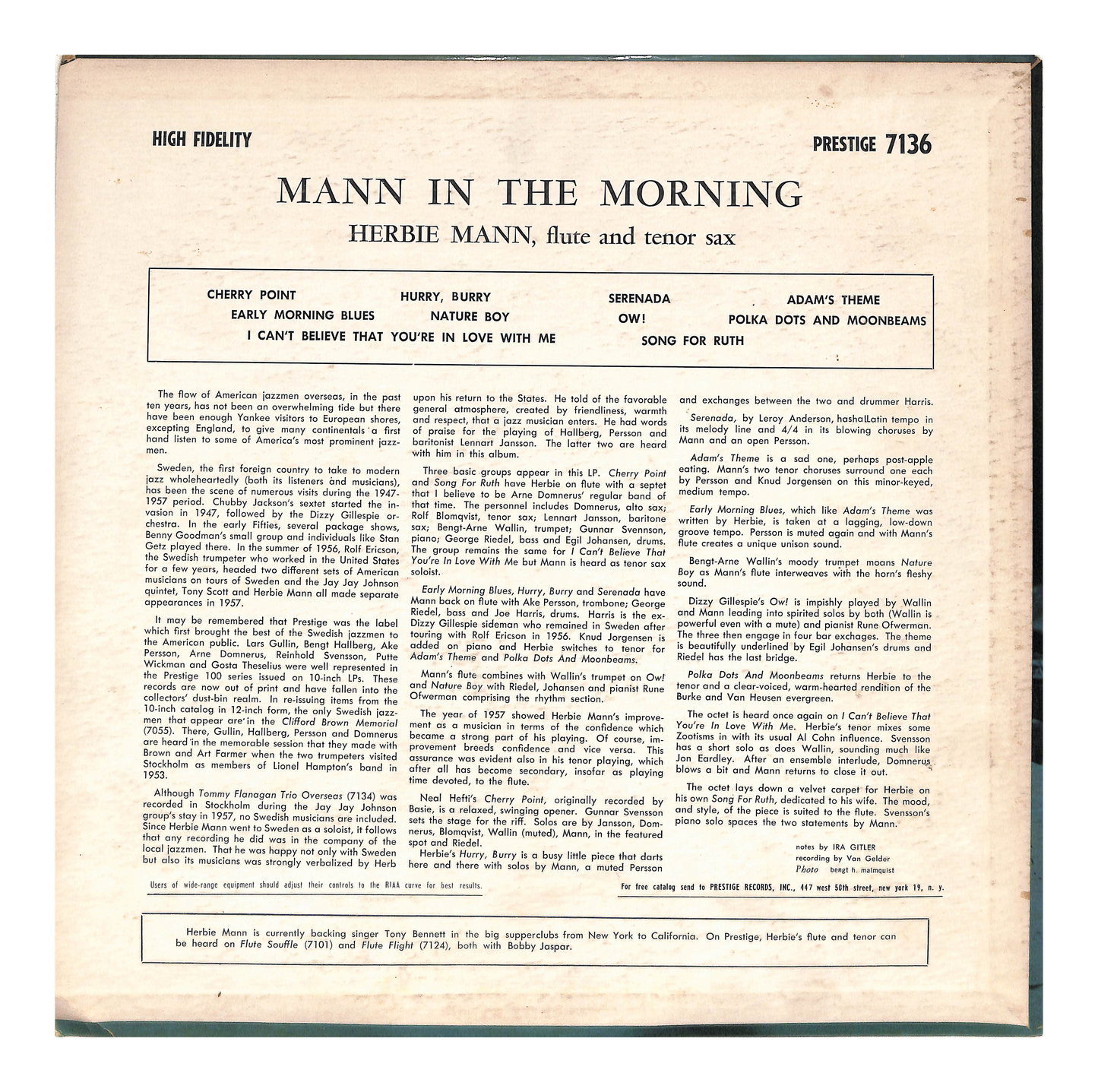 Mann In The Morning