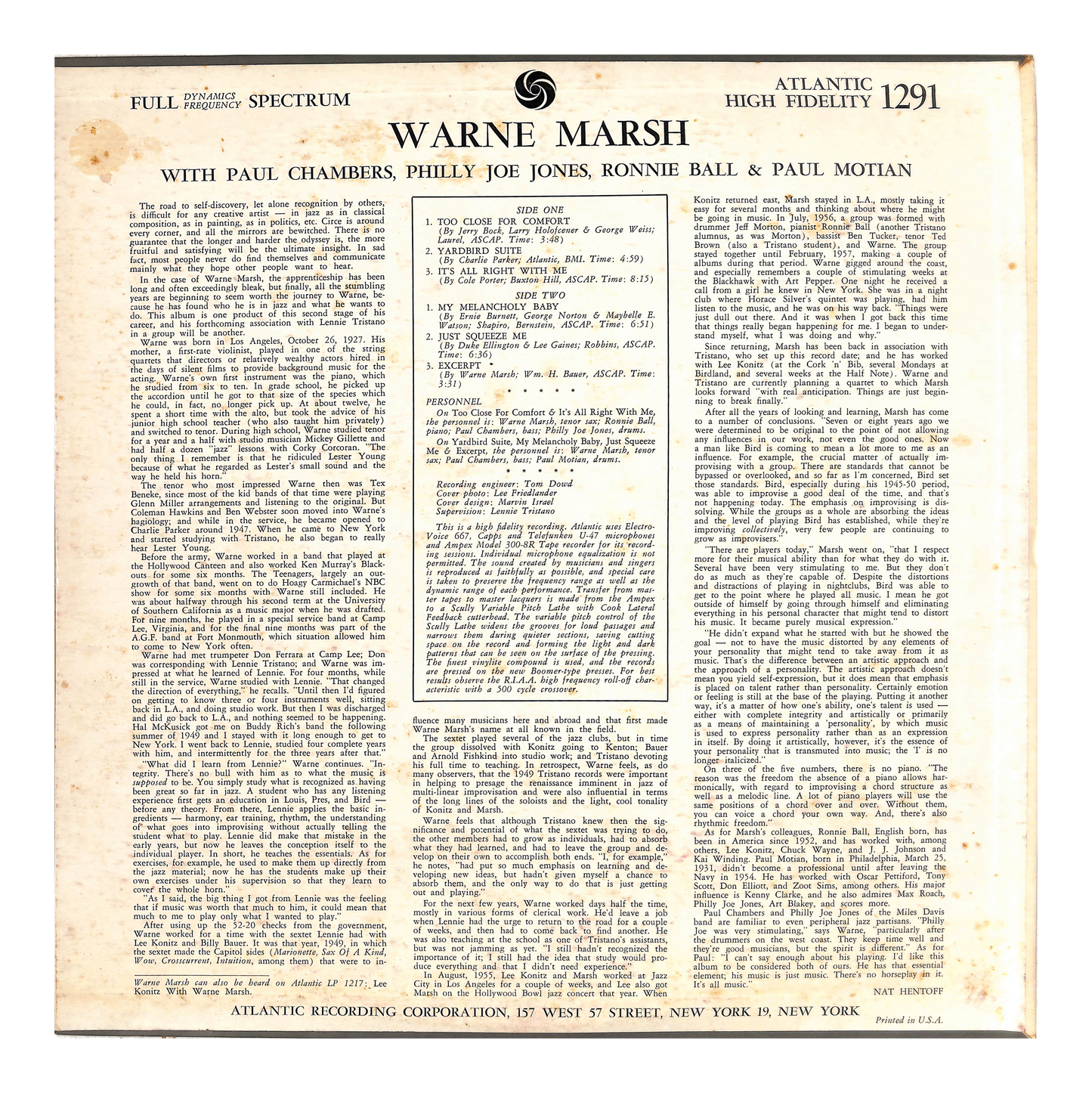 Warne Marsh
