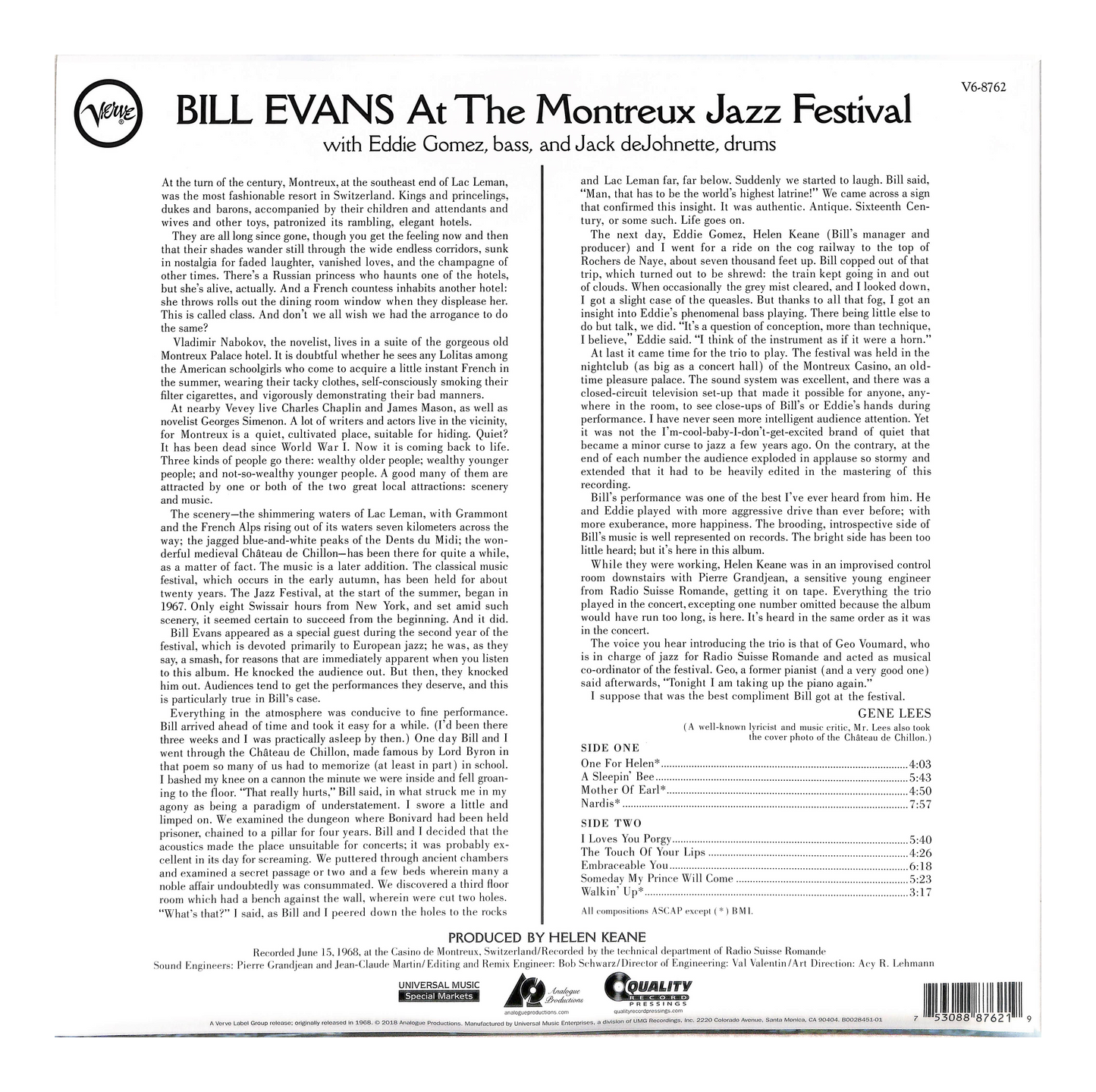 At The Montreux Jazz Festival