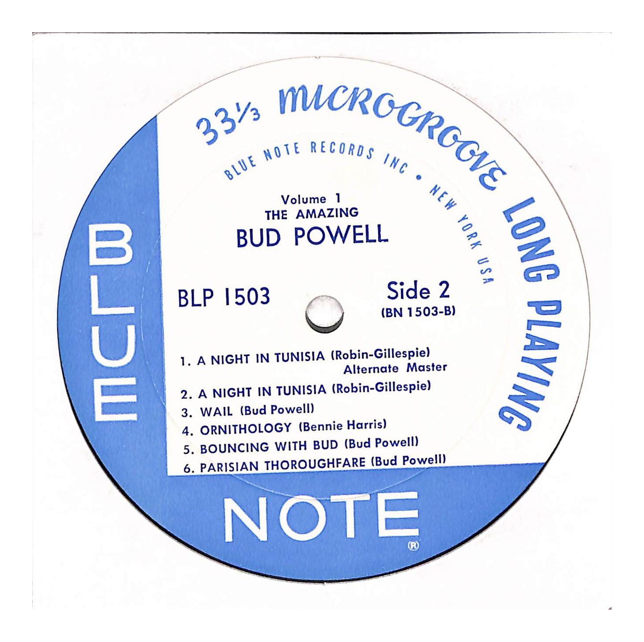The Amazing Bud Powell, Volume 1