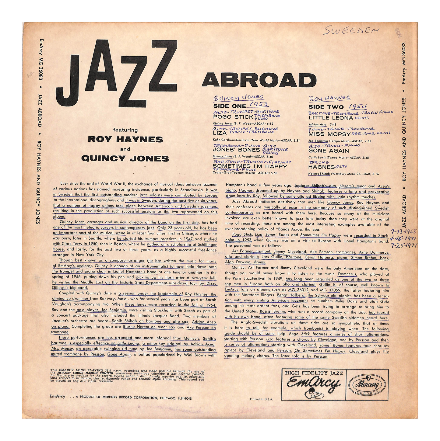 Jazz Abroad