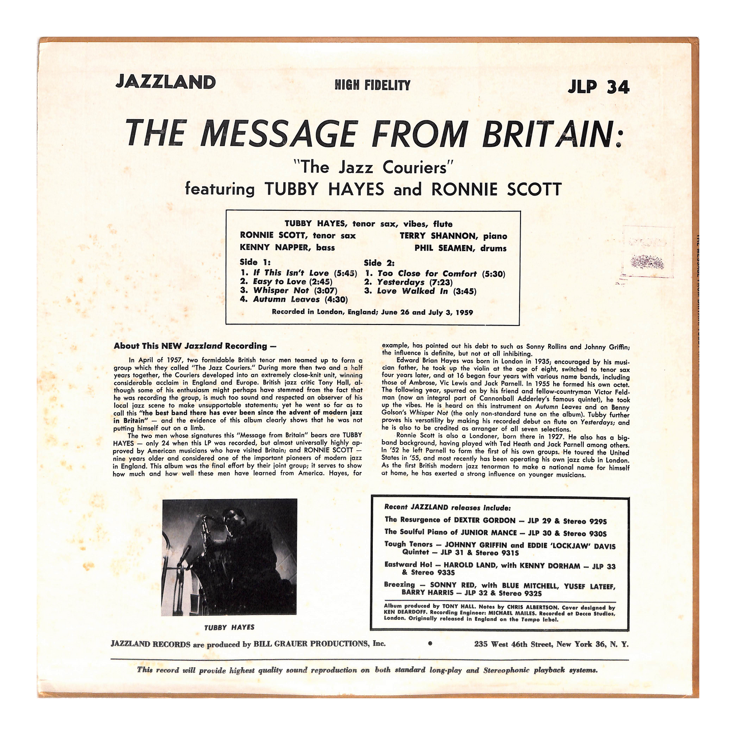 The Message From Britain