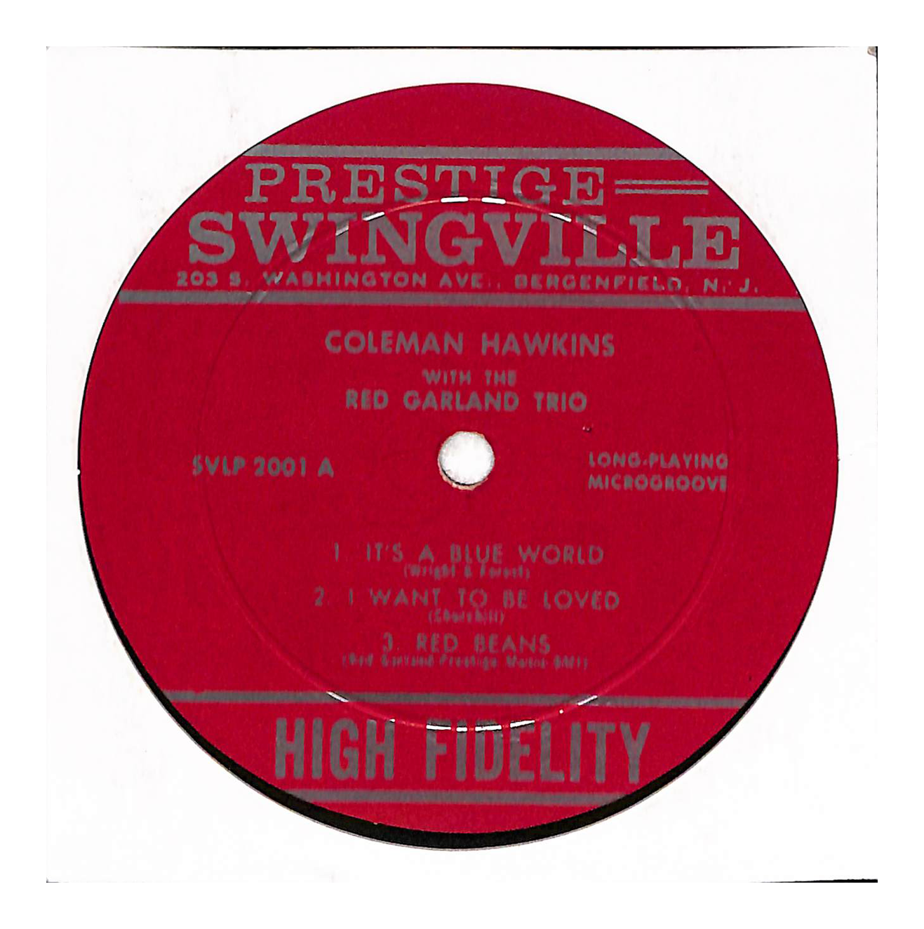 Coleman Hawkins With The Red Garland Trio