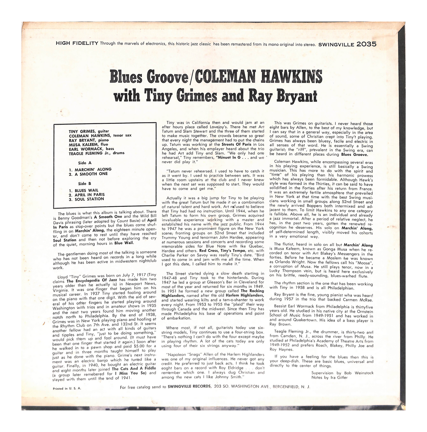 Blues Groove