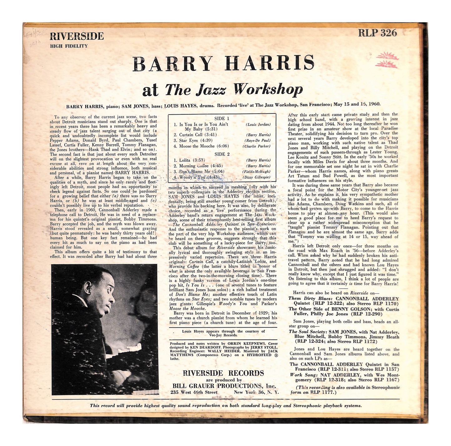 At The Jazz Workshop