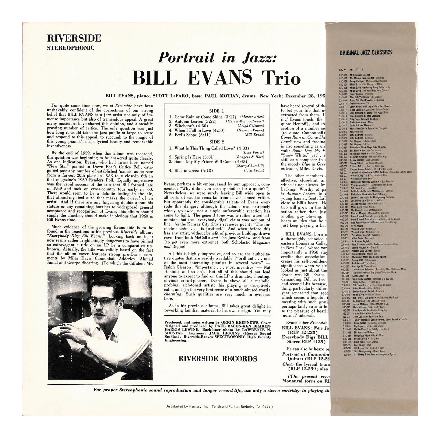 Portrait In Jazz