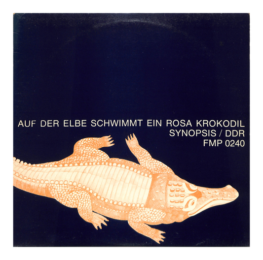 Auf Der Elbe Schwimmt Ein Rosa Krokodil