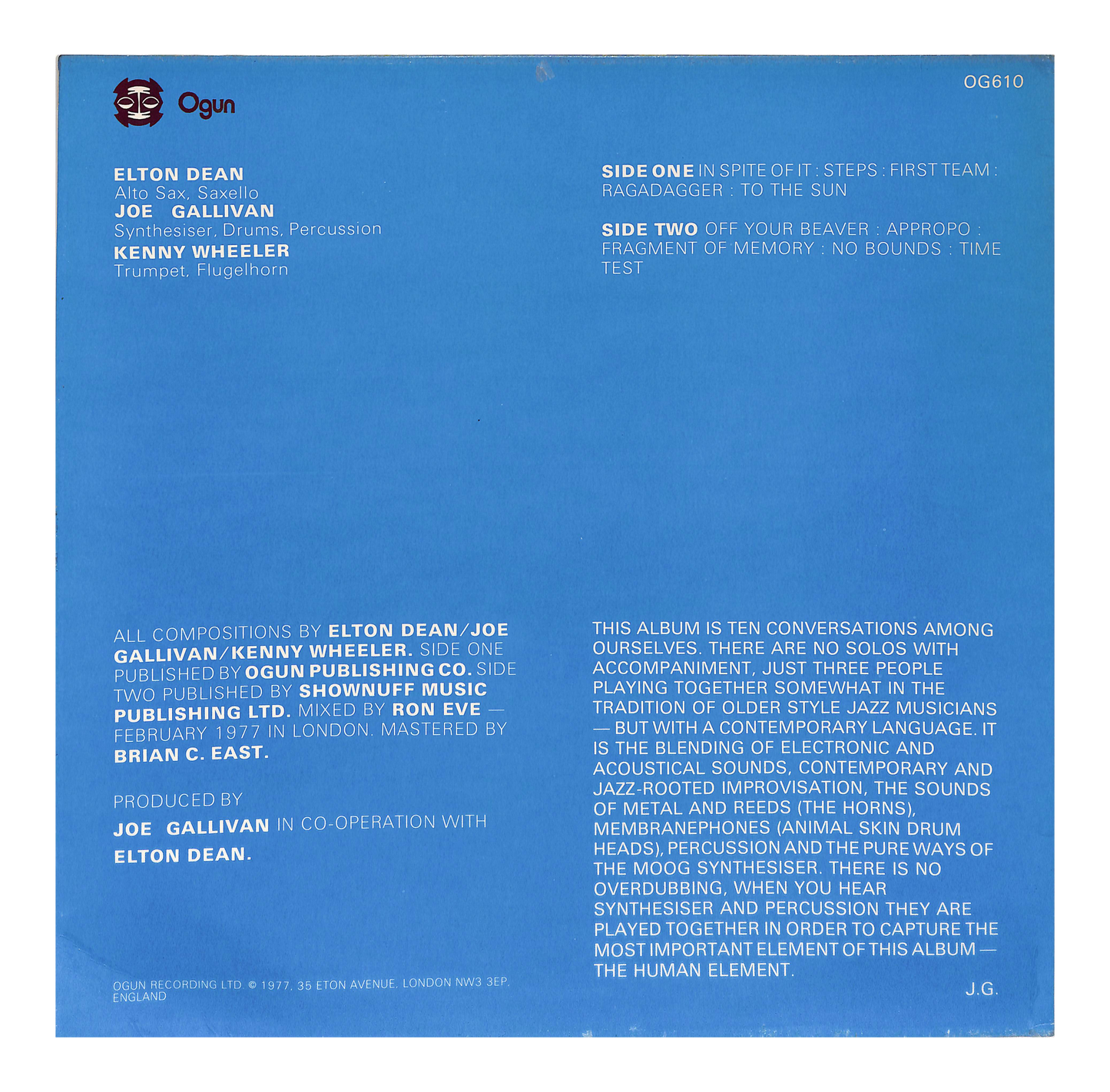 The Cheque Is In The Mail