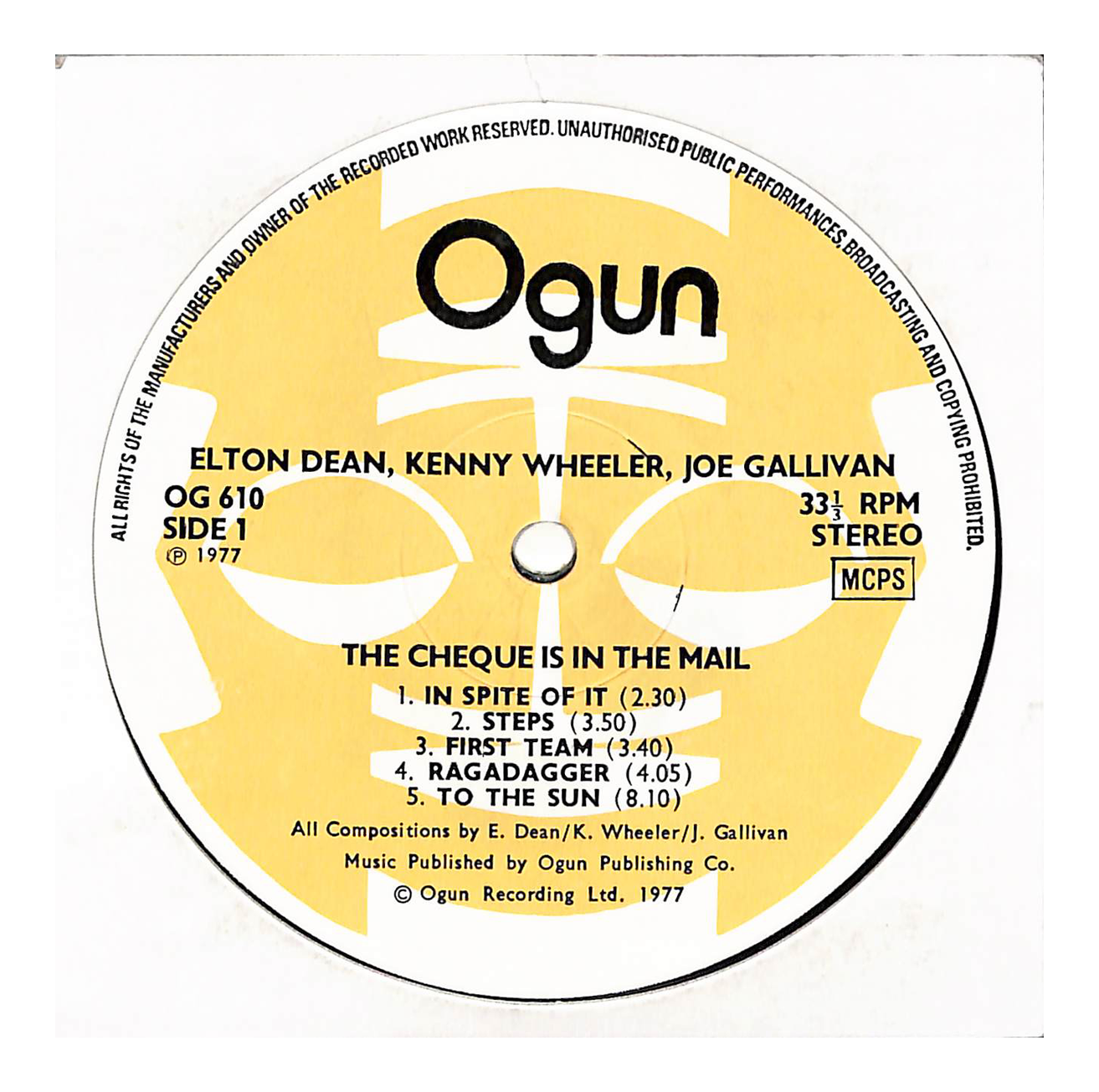 The Cheque Is In The Mail