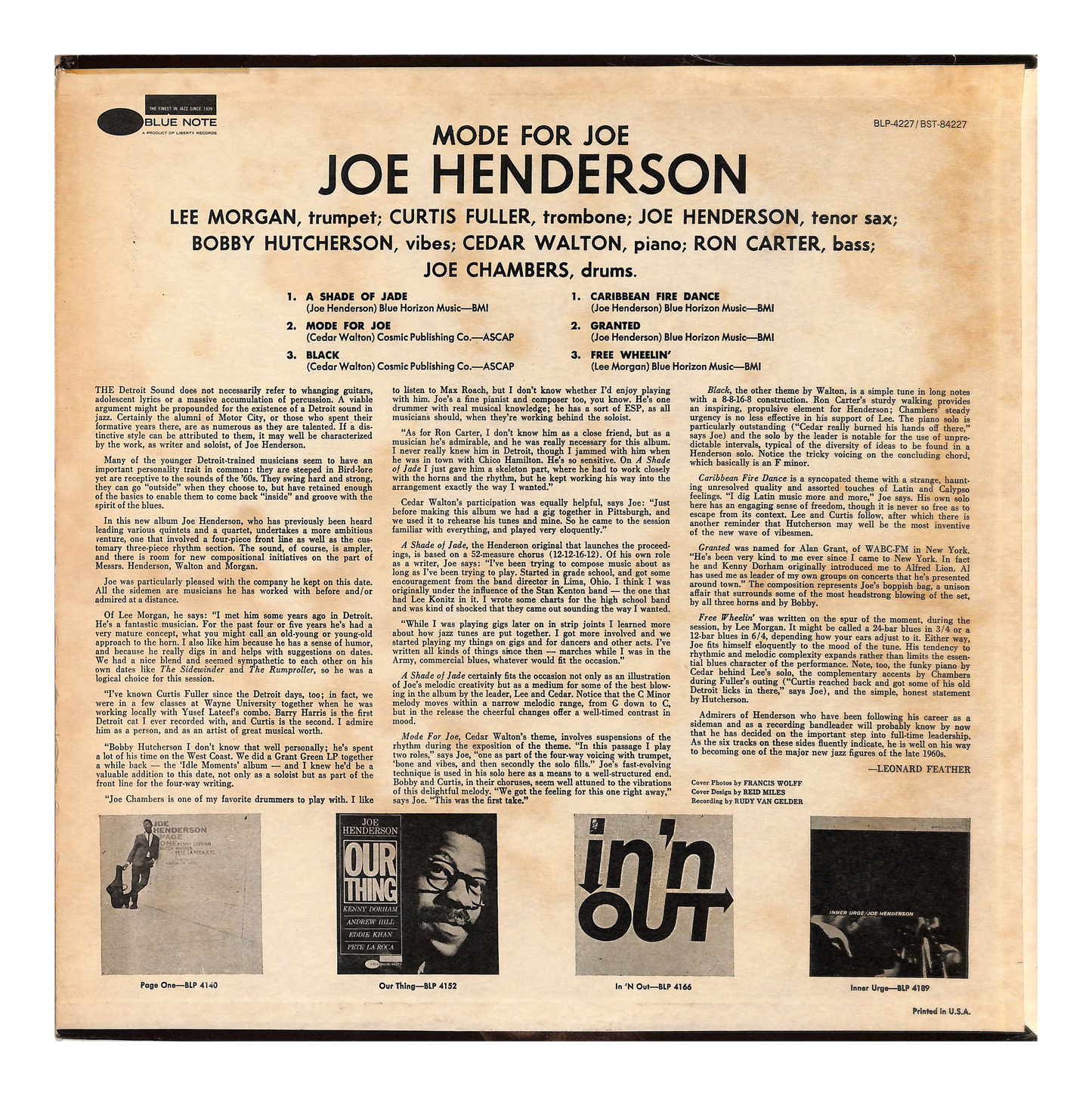 Mode For Joe