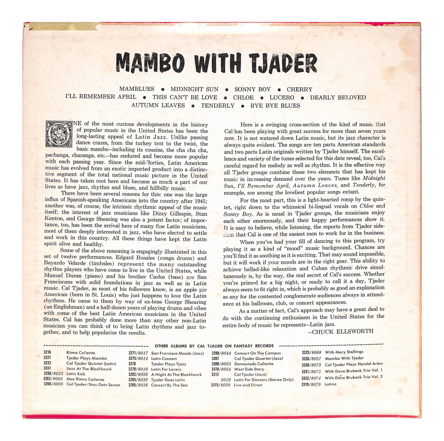 Mambo With Tjader
