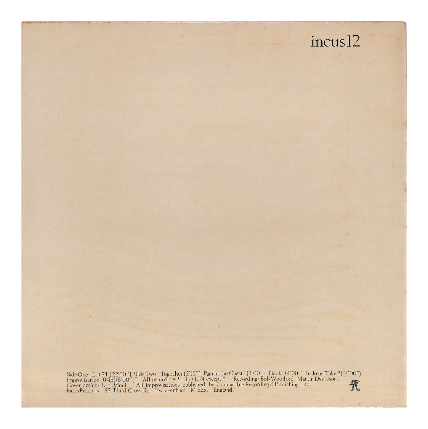 Lot 74 - Solo Improvisations