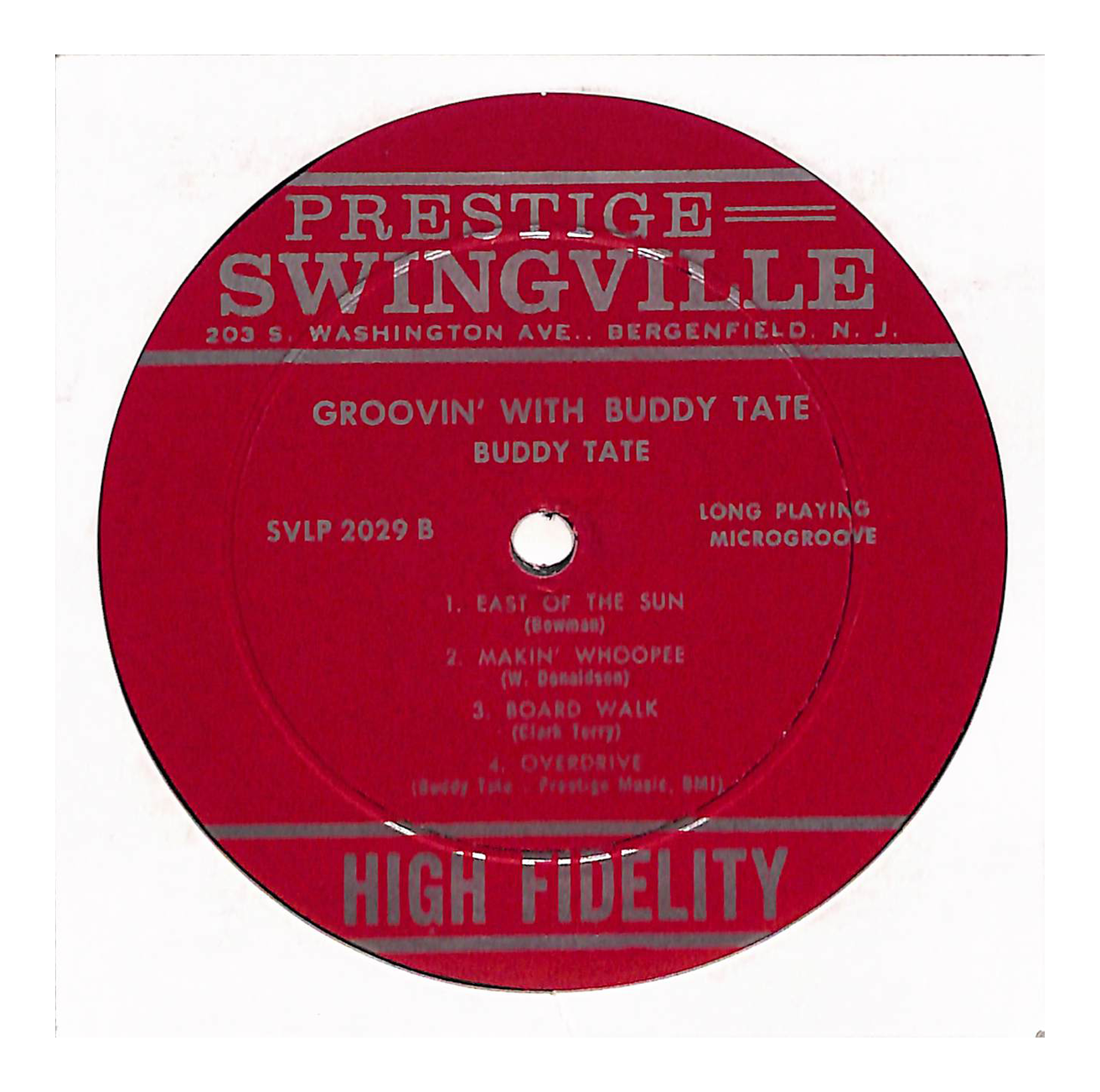 Groovin' With Buddy Tate