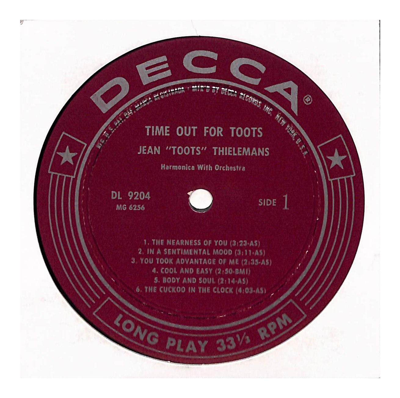 Time Out For Toots