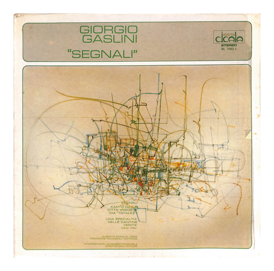 Alberto Caroldi / Françoise Rousseau / International Chamber Ensemble - "Segnali"