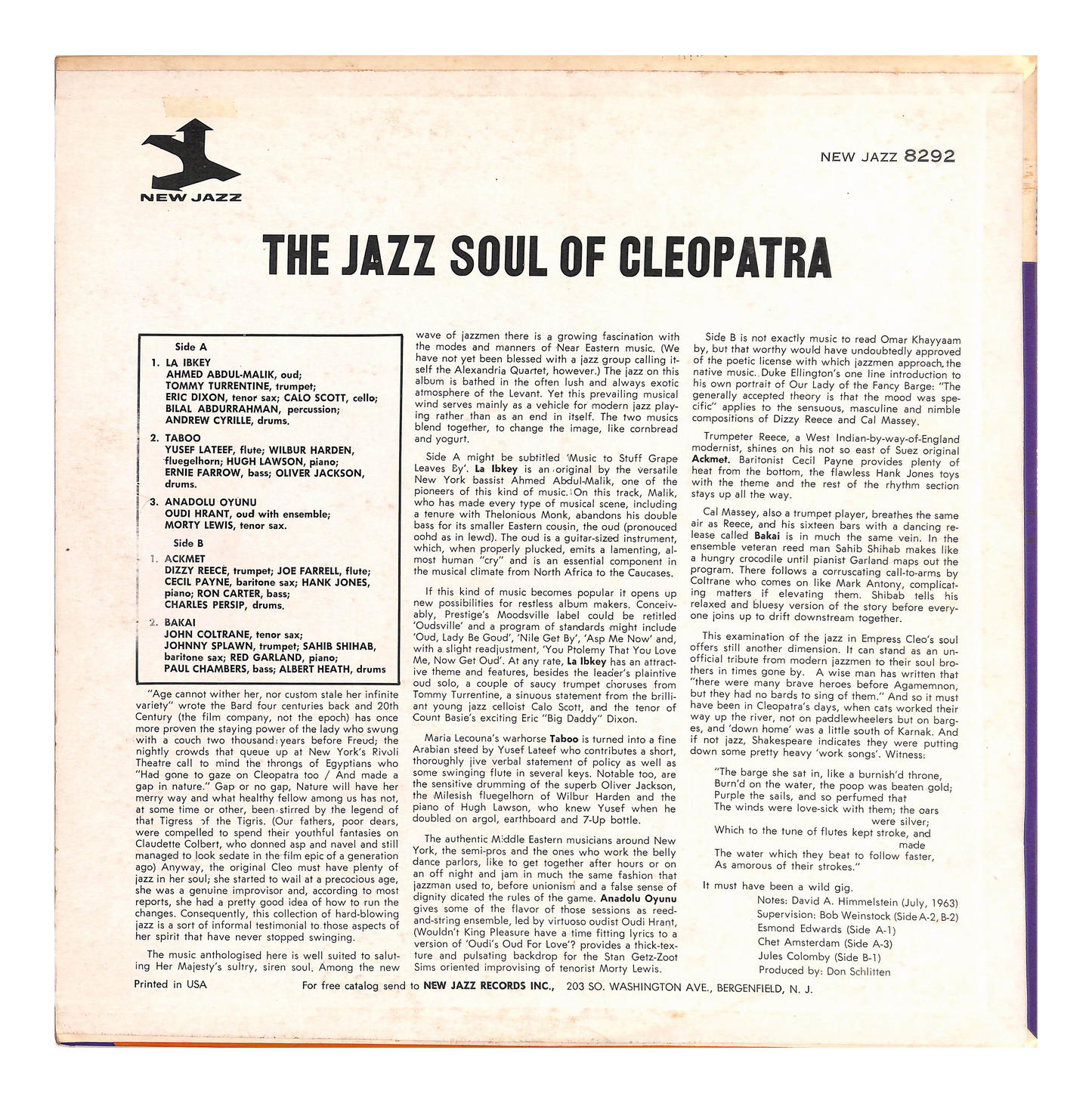 The Jazz Soul Of Cleopatra