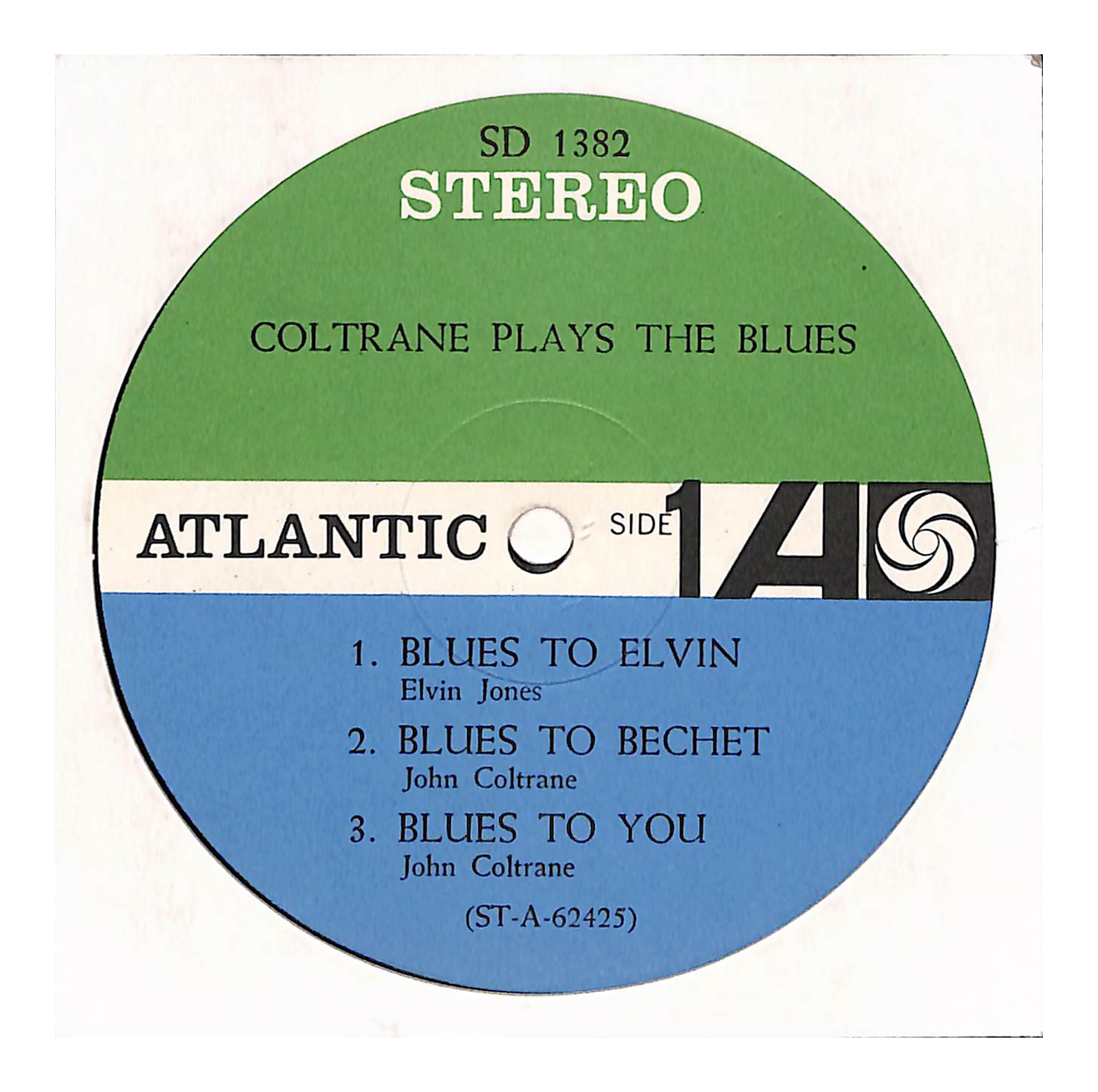 Coltrane Plays The Blues