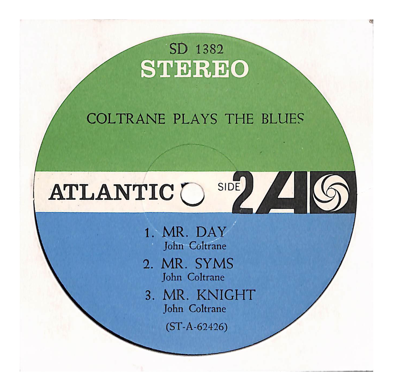 Coltrane Plays The Blues