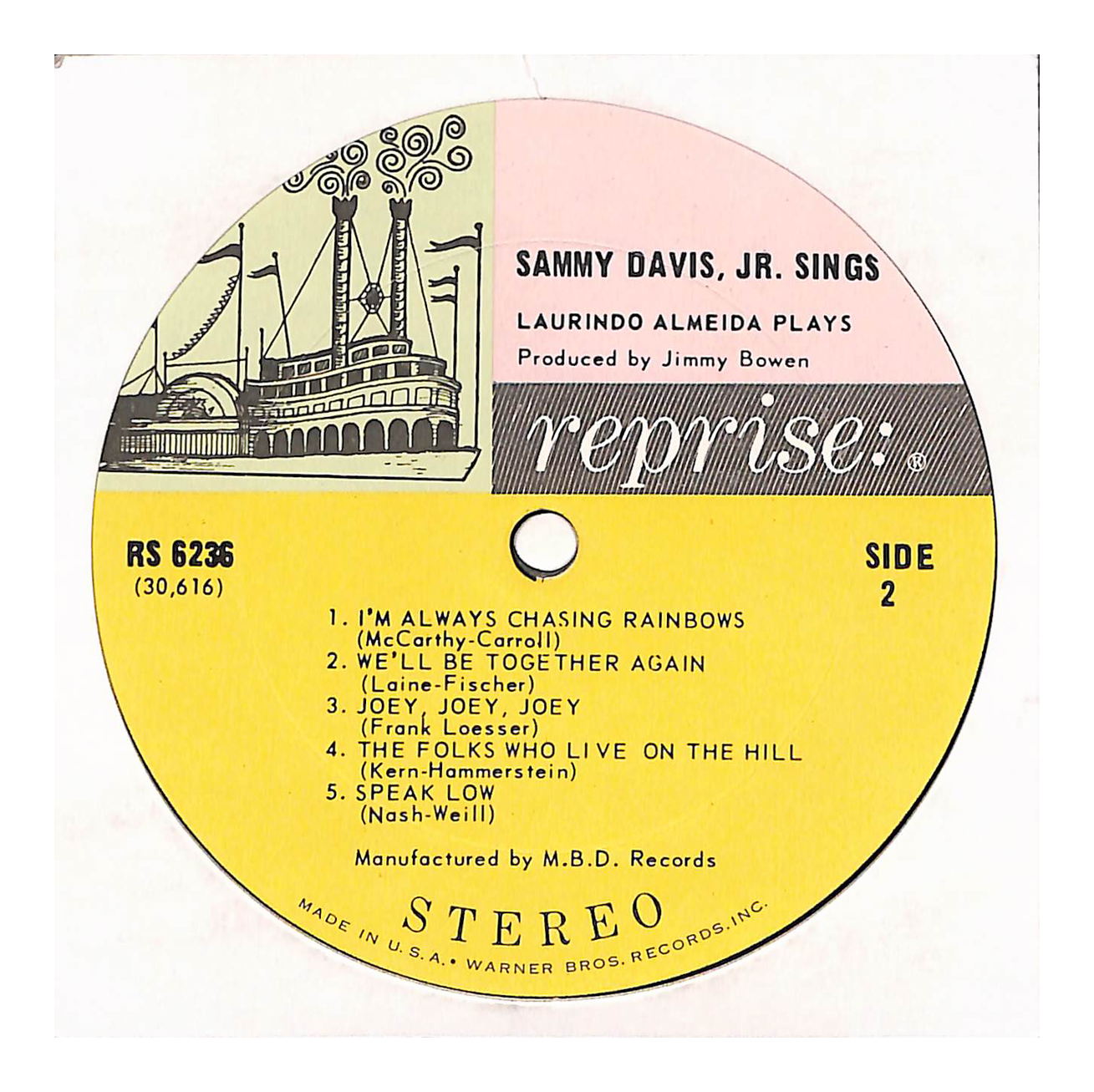 Sammy Davis, Jr. Sings Laurindo Almeida Plays